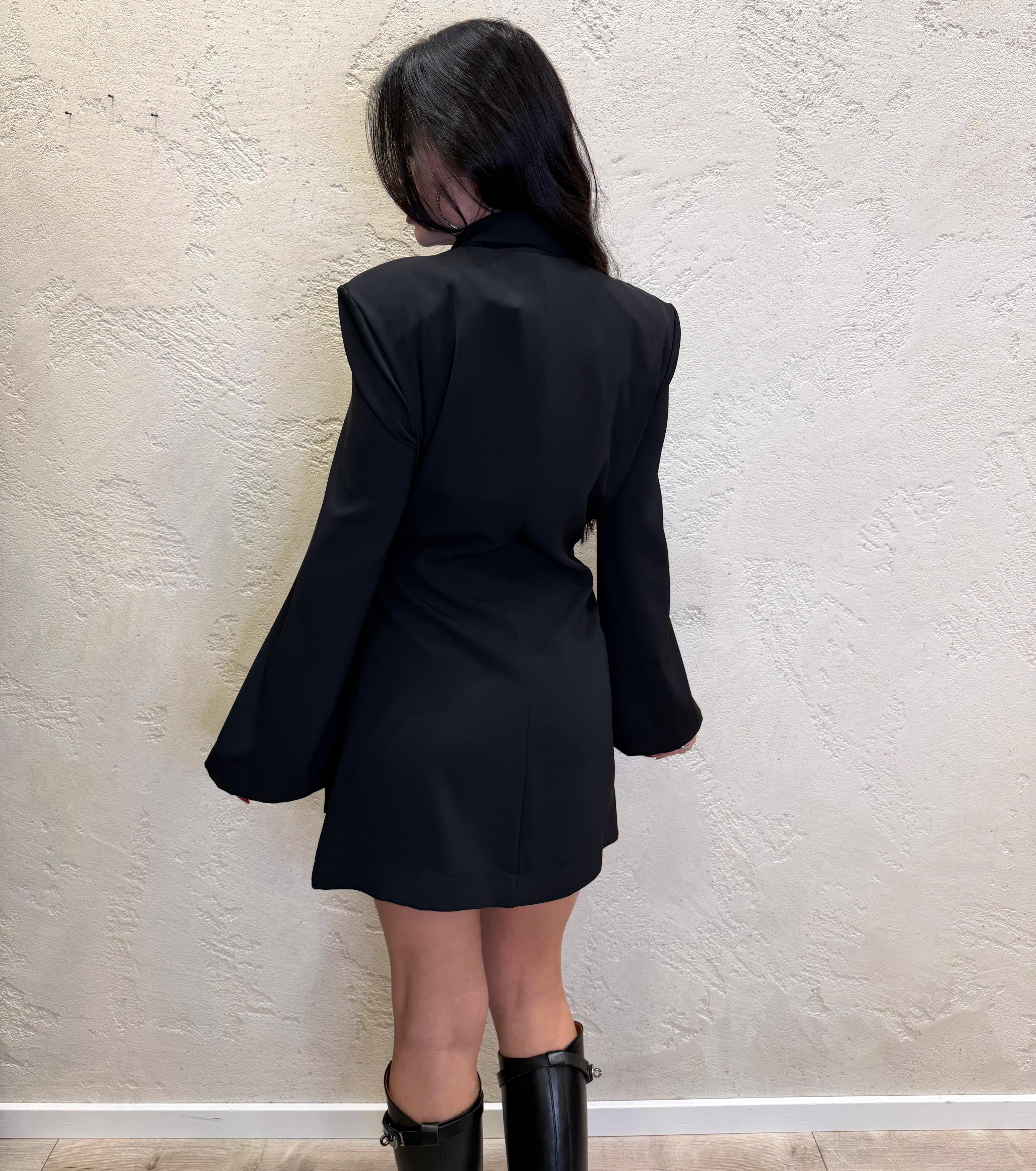 abito a portafoglio 38207 NERO TENSIONE IN 