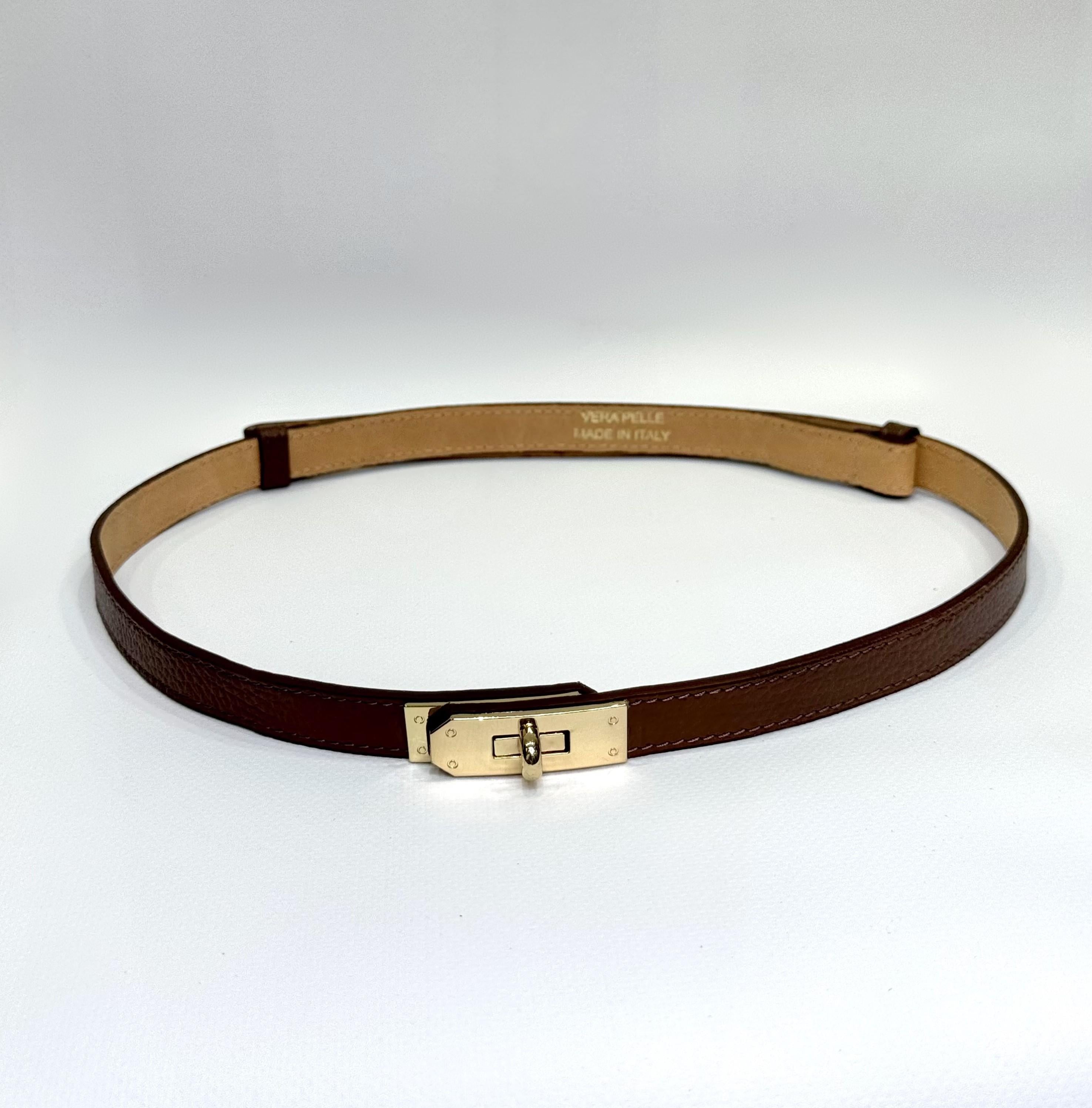 cintura kelly vera pelle CINTKELLY MORO ELEVI 