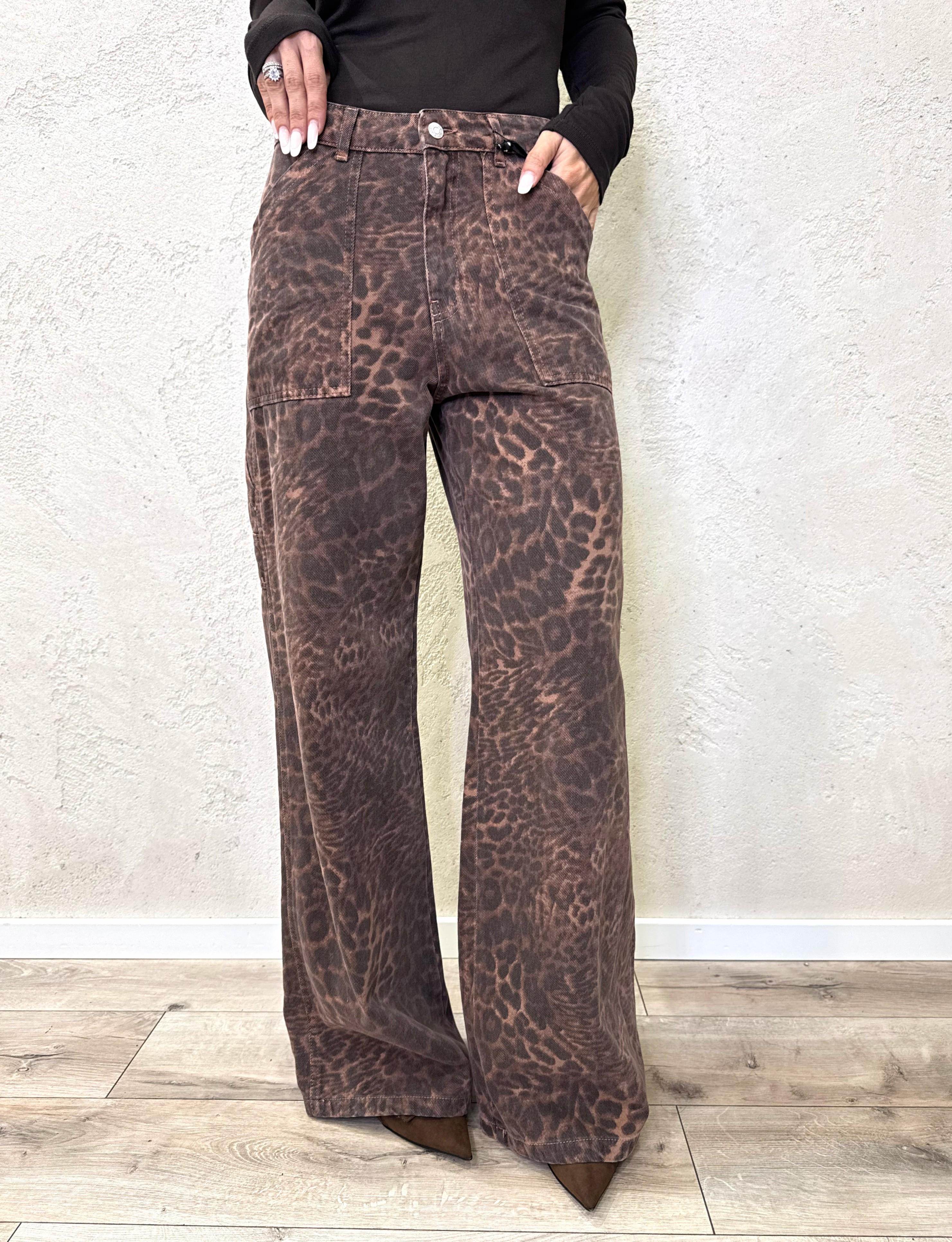 jeans gamba larga modello work maculato PGZ-P106 MACULATO HAVEONE 