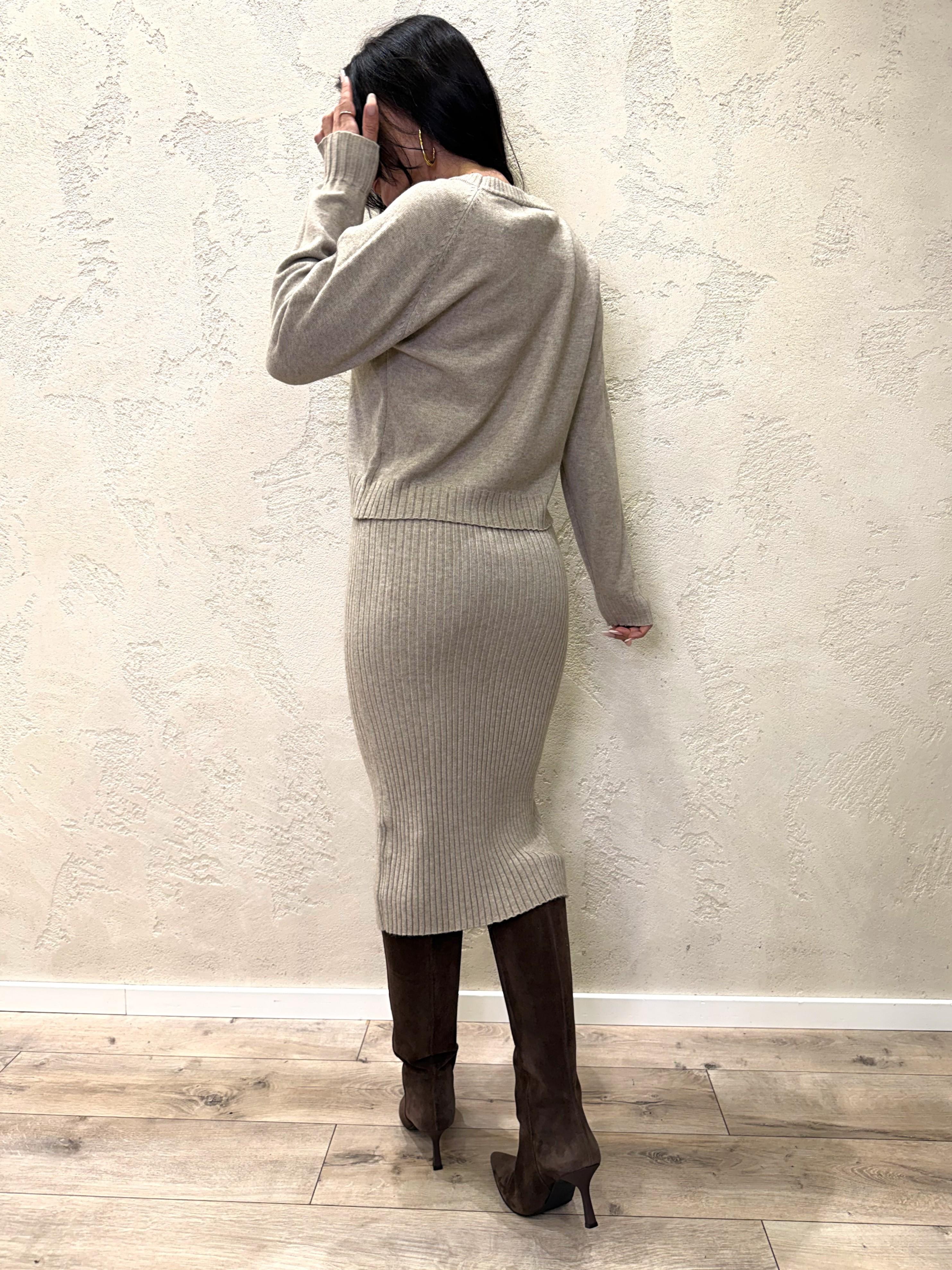 set coordinato abito e pull 1035910360 KASHA SUSY MIX 