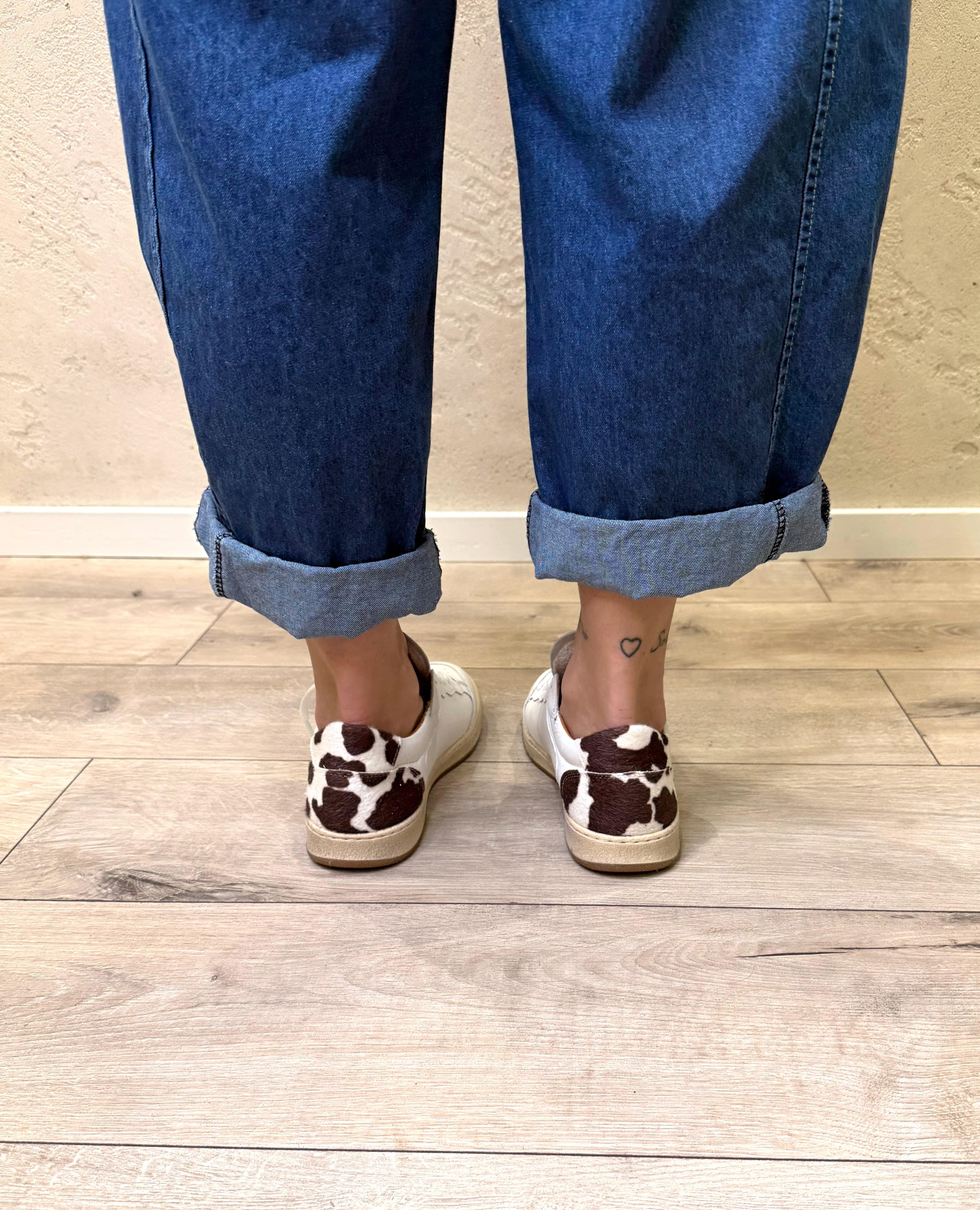 sneakers in pelle 70/SPECIAL02 CIOCCOLATO DIVINE FOLLIE 
