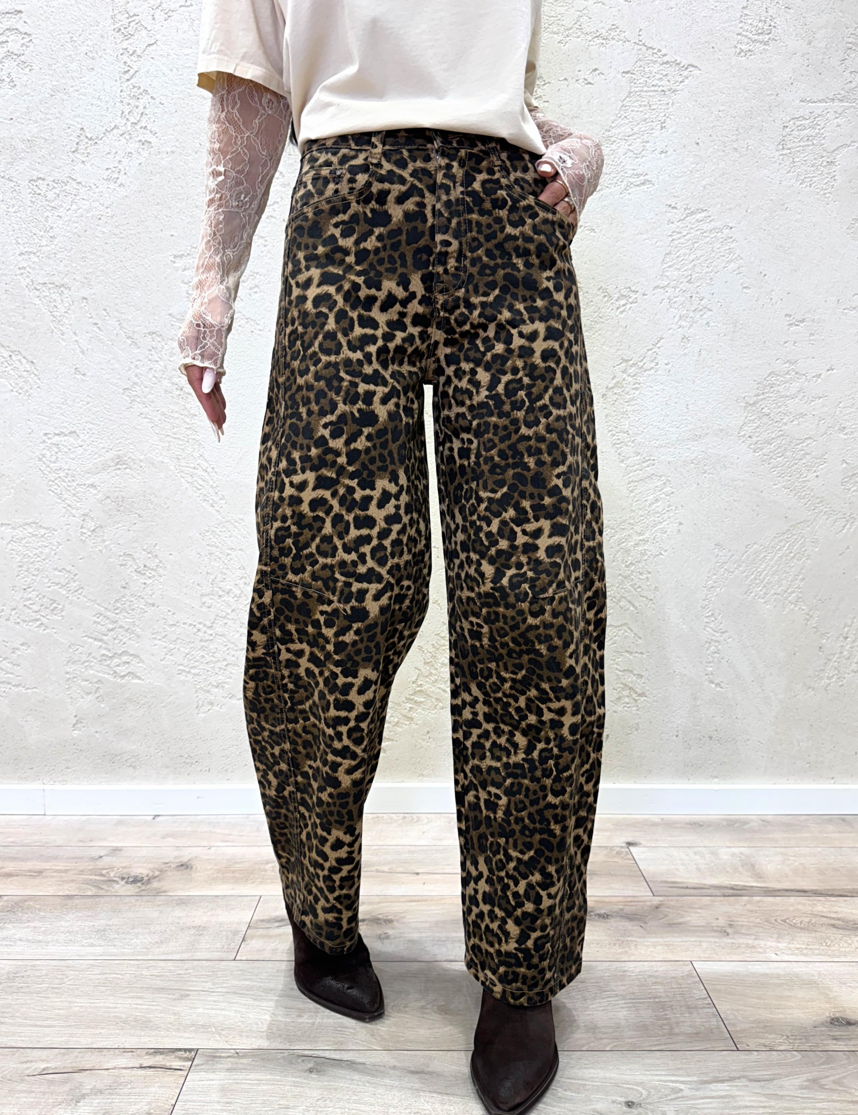 pantalone baloon fit maculato PANTMAC MACULATO ELEVI 