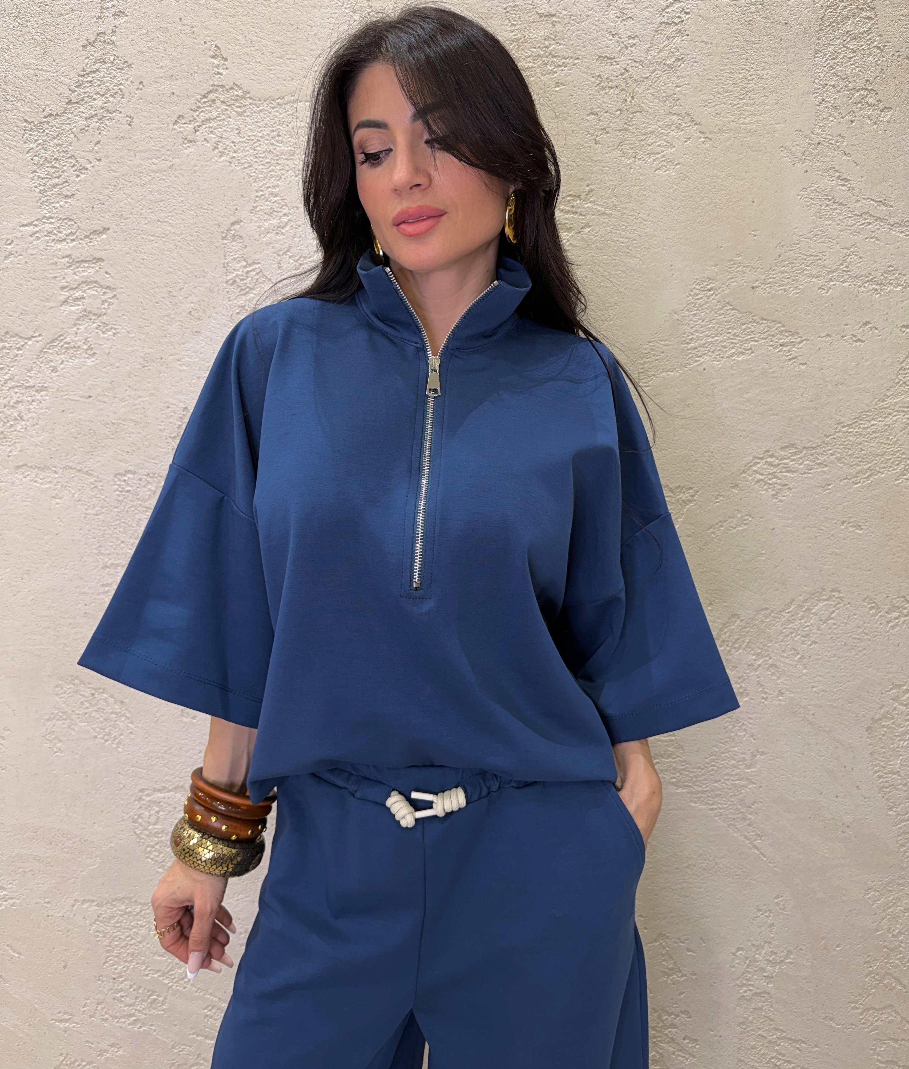 felpa in scuba leggera TAB1341 AVIO VICOLO 