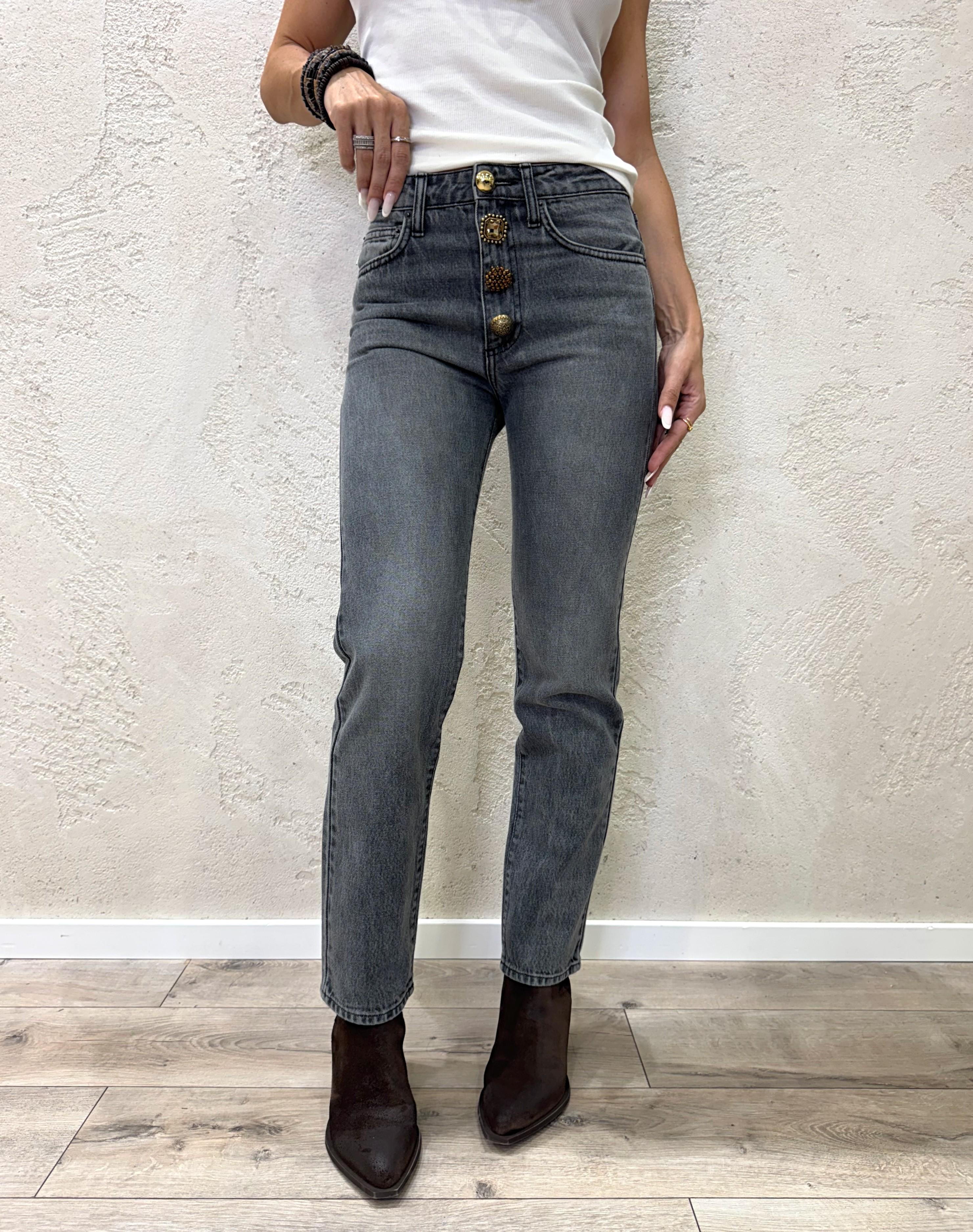 jeans modello zoe DF5043 GRIGIO VICOLO 
