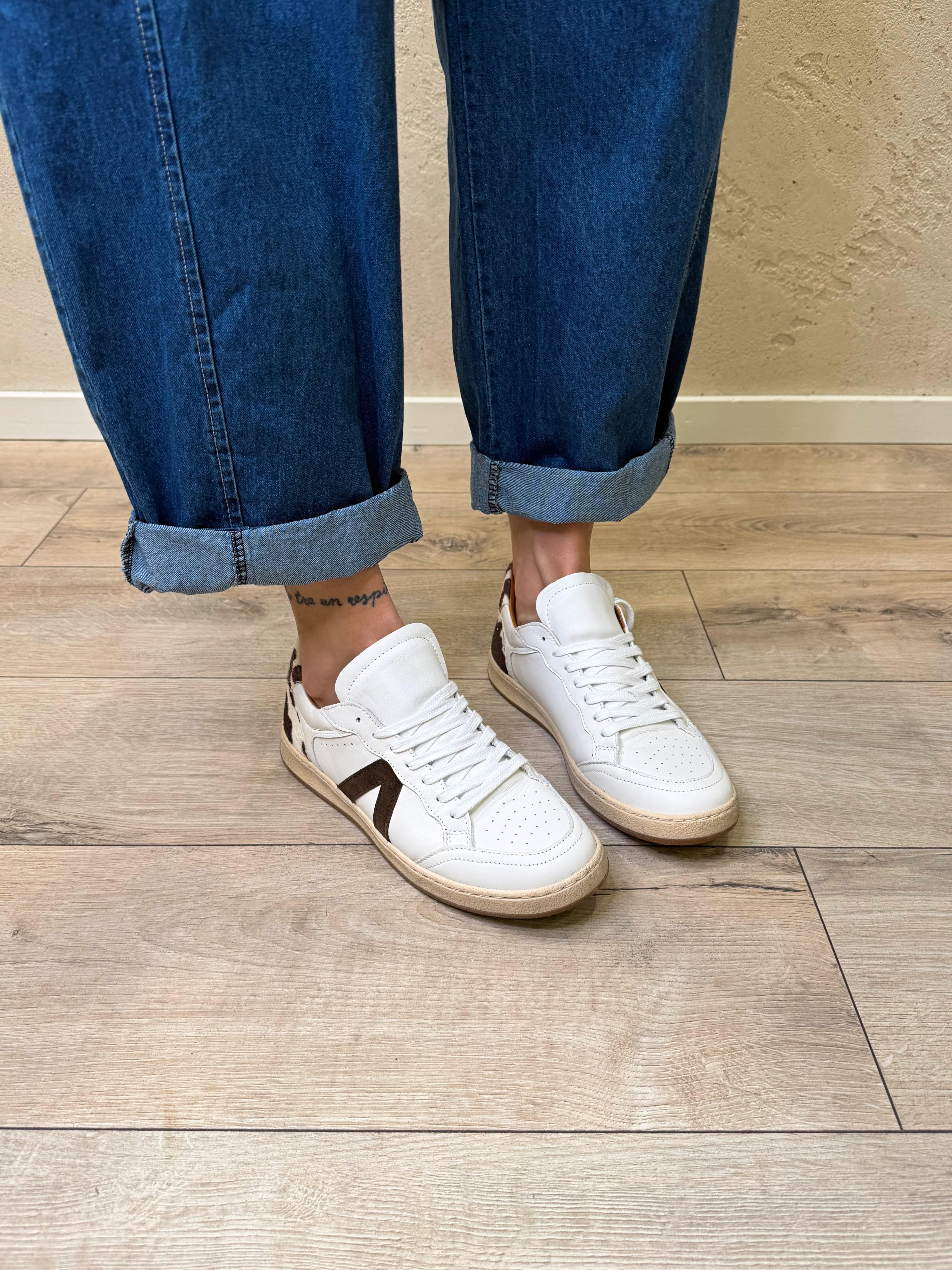 sneakers in pelle 70/SPECIAL02 CIOCCOLATO DIVINE FOLLIE 