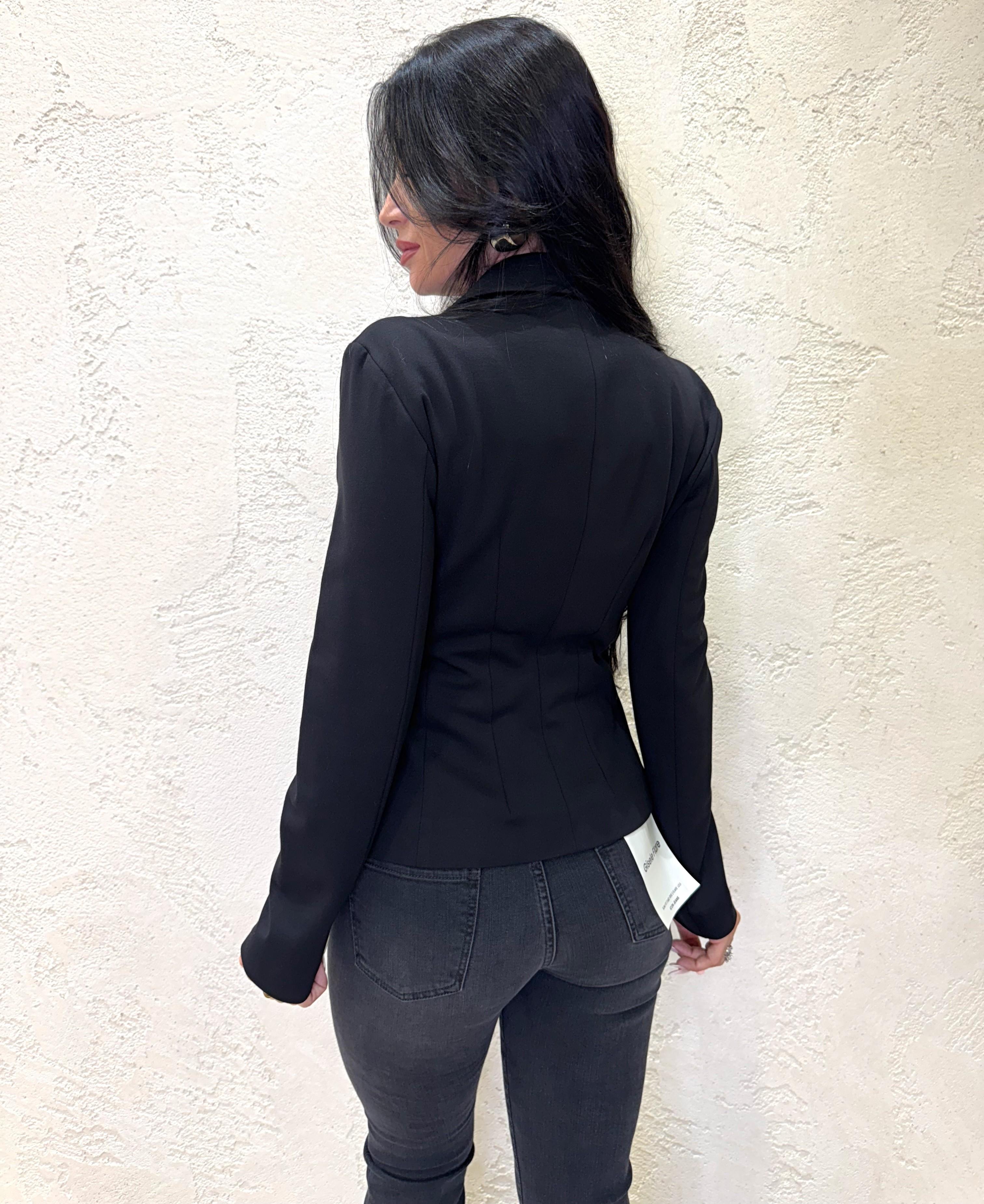 blazer in punto milano JAQ5JHZ NERO IMPERIAL 