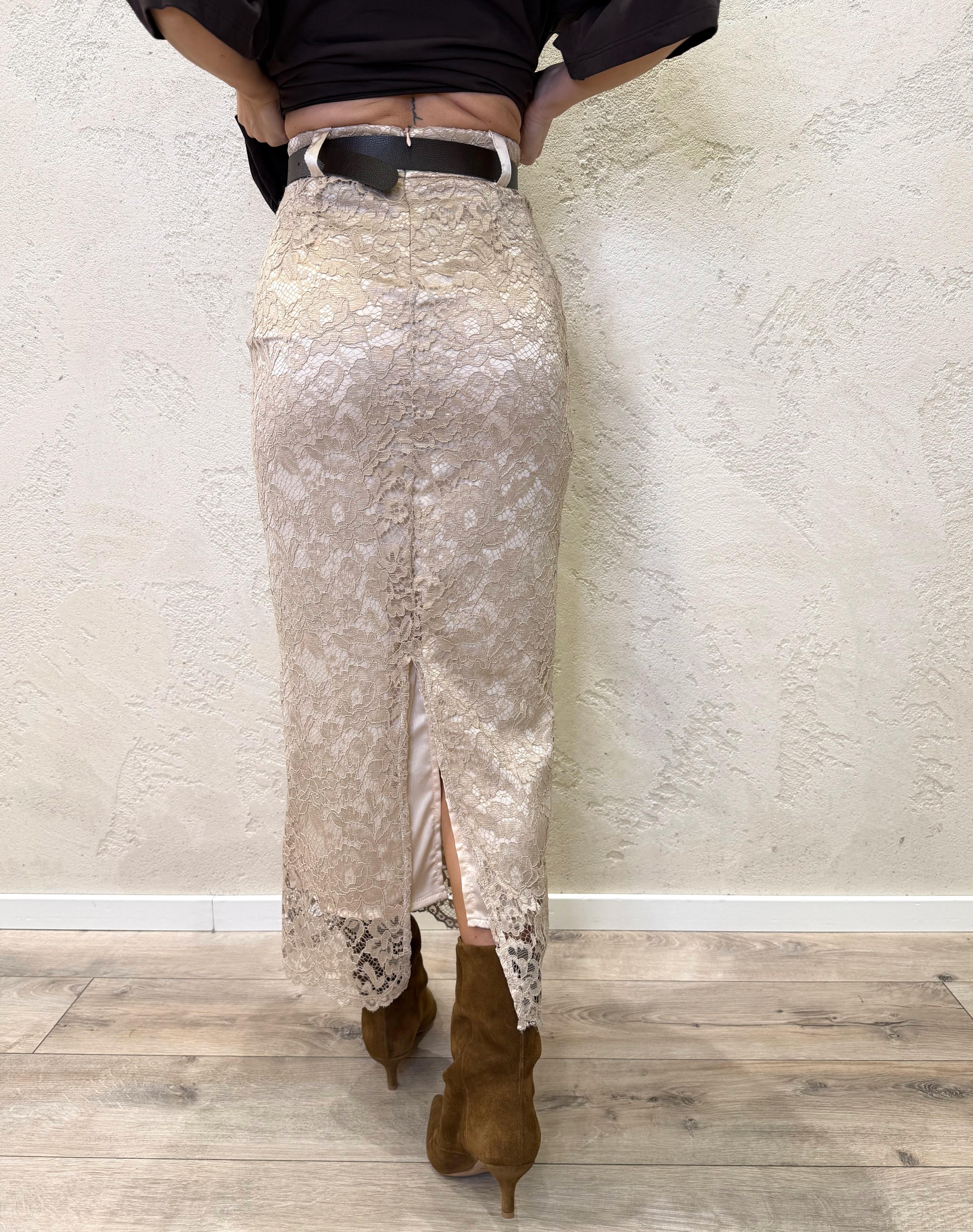 longuette in pizzo GFW-Q014 BURRO HAVEONE 