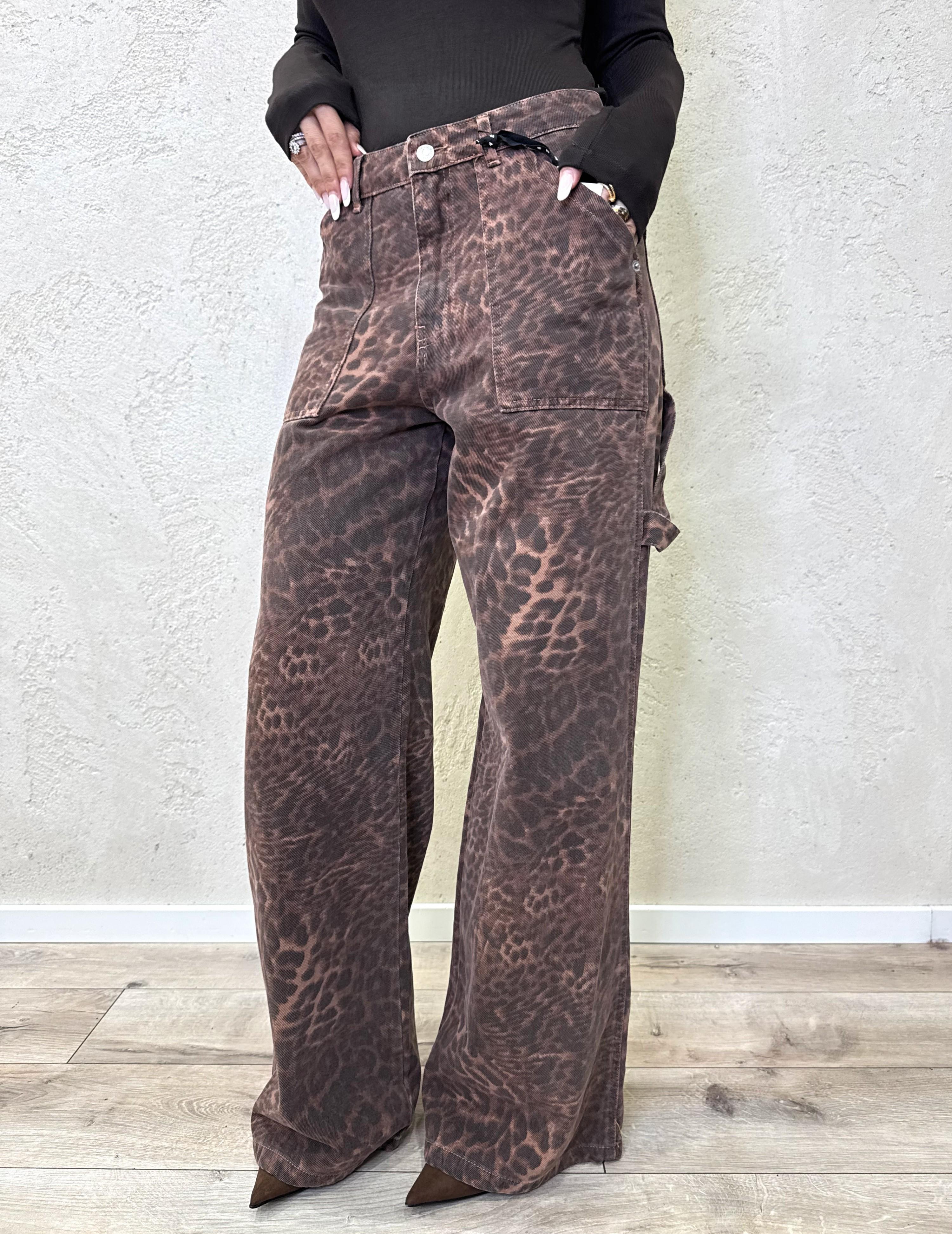 jeans gamba larga modello work maculato PGZ-P106 MACULATO HAVEONE 