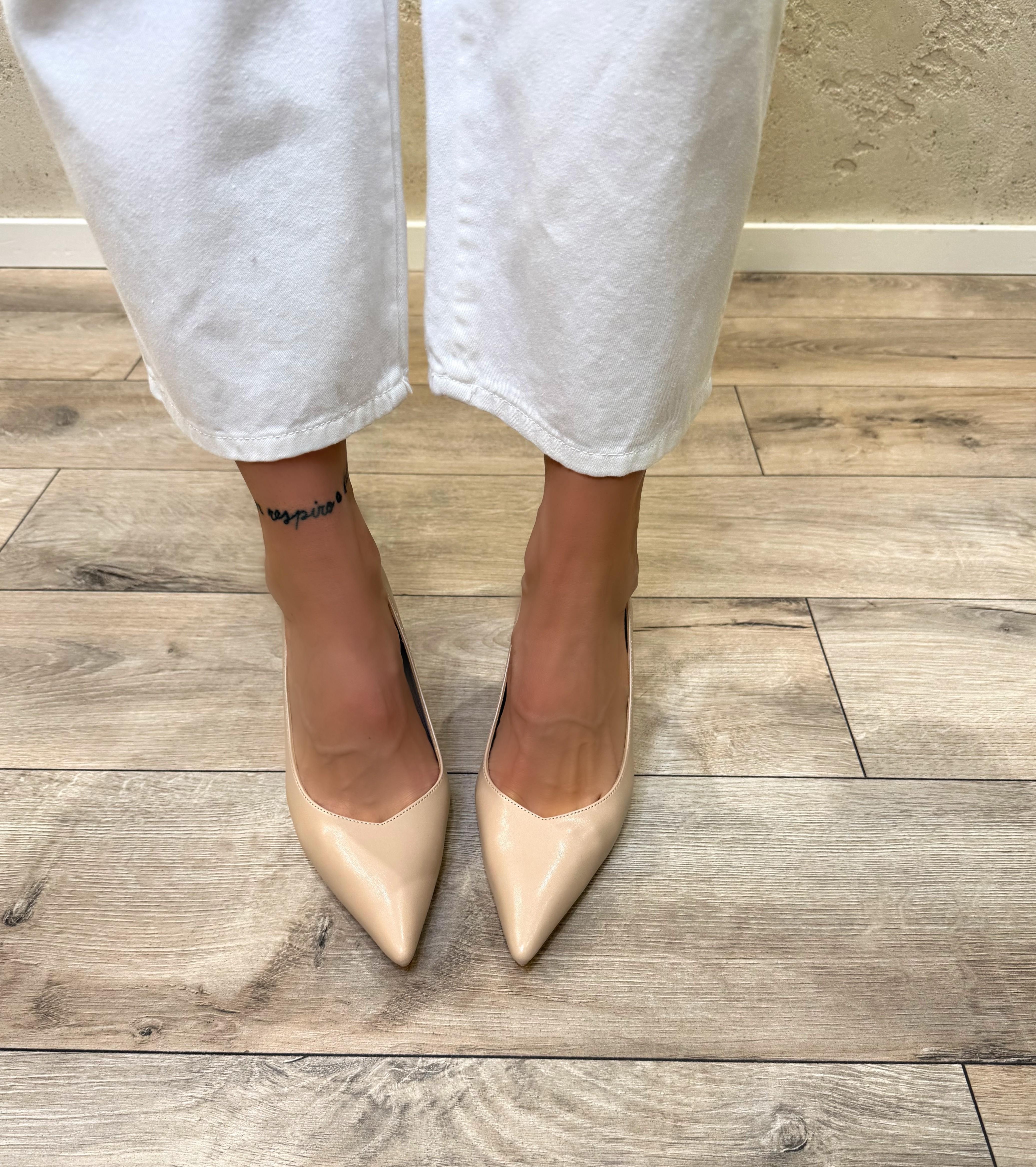 decolletè in ecopelle GV98 NUDE OVYE' 