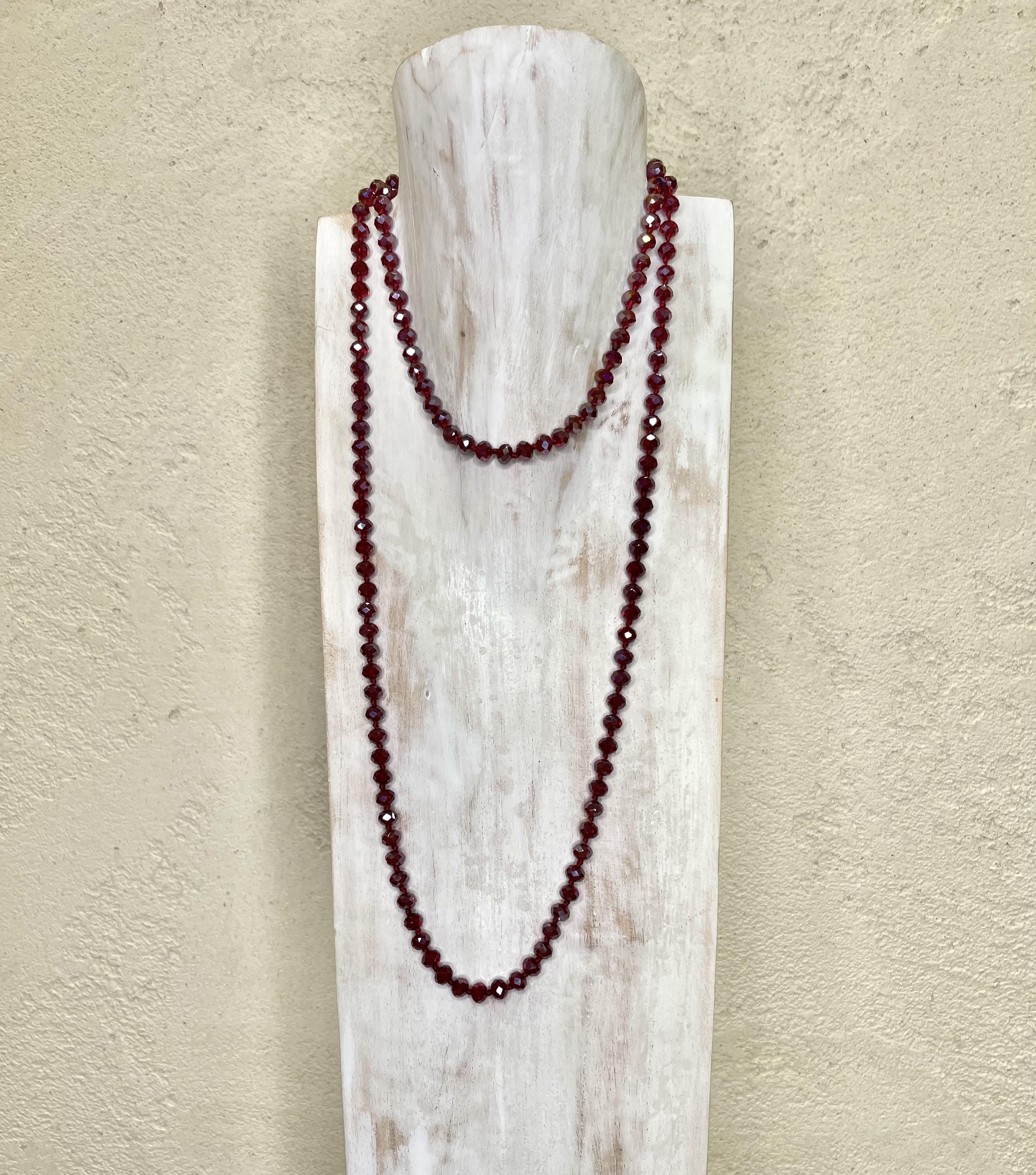collana con cristalli grandi COLCRIGRN VINO ELEVI 