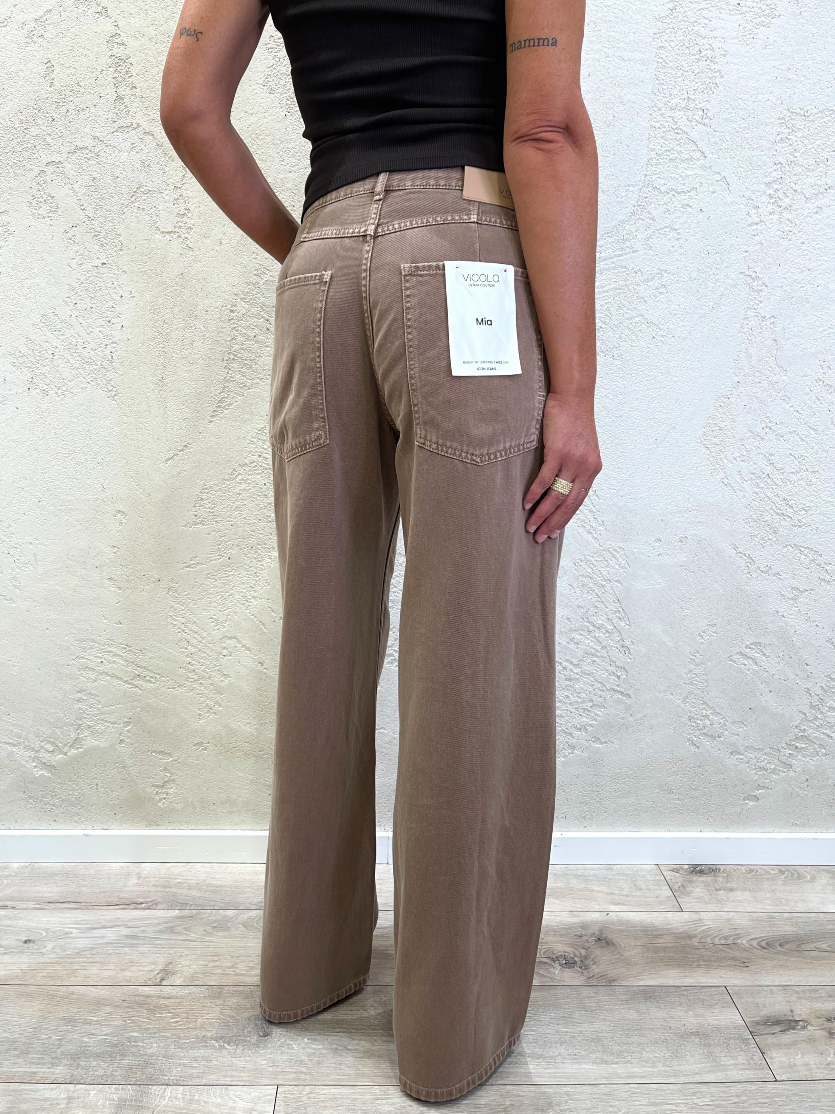 jeans modello mia DF5109 CAMMELLO VICOLO 
