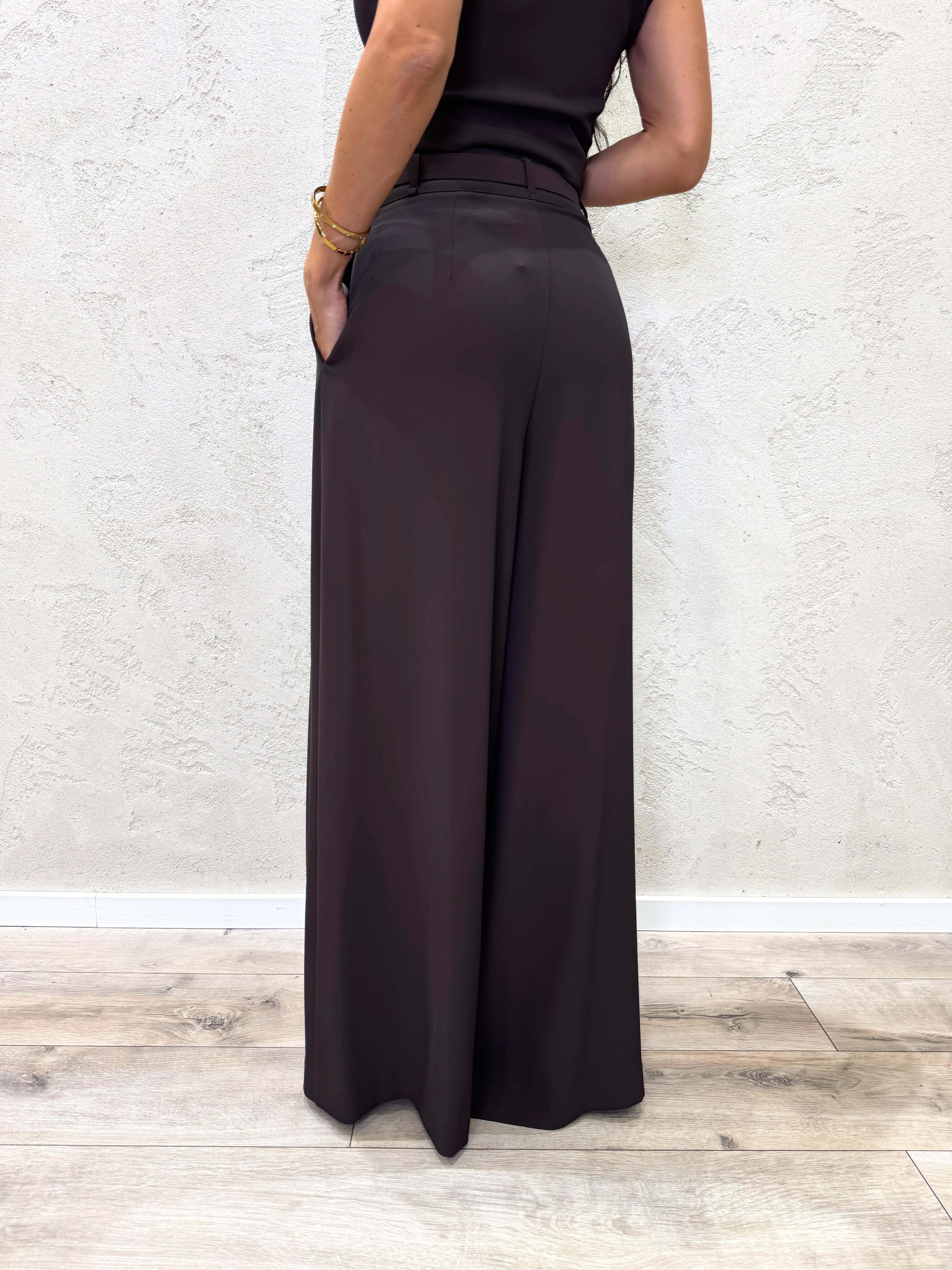 pantalone ampio con pinces PEZ3KHXC MORO IMPERIAL 