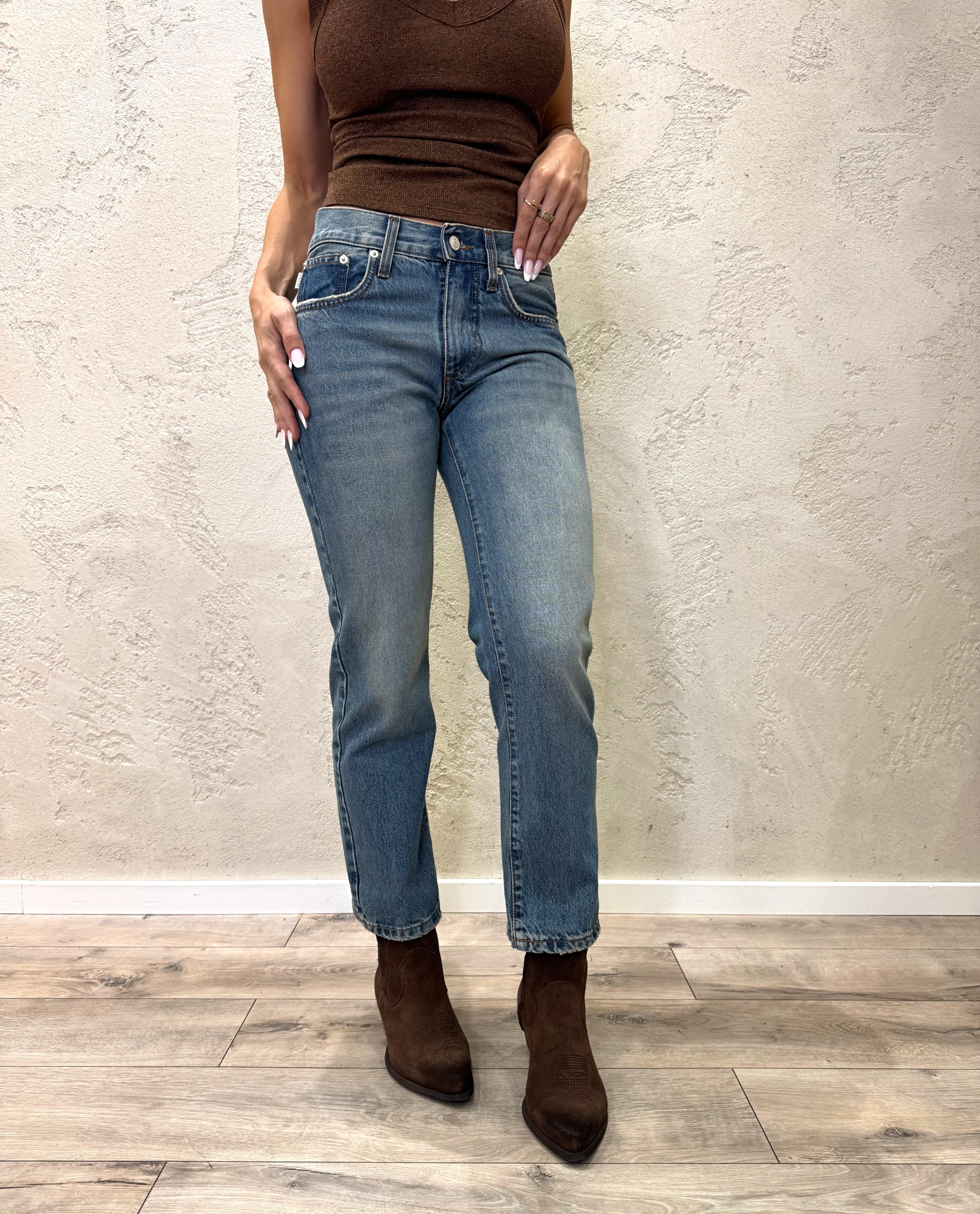 jeans modello zeke DF5058 DENIM VICOLO 