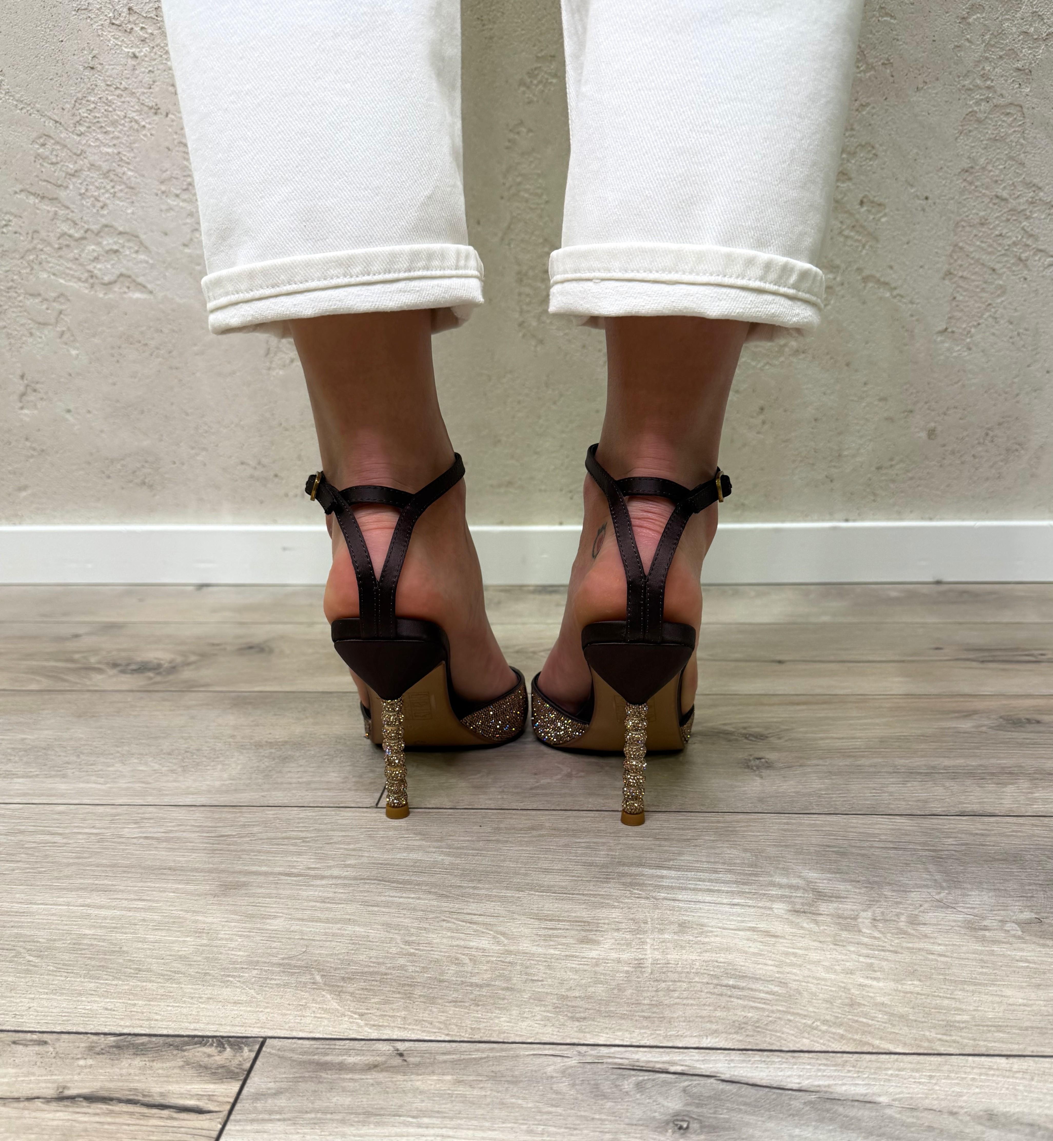 sandalo gioiello JOY625 BRONZO OVYE' 