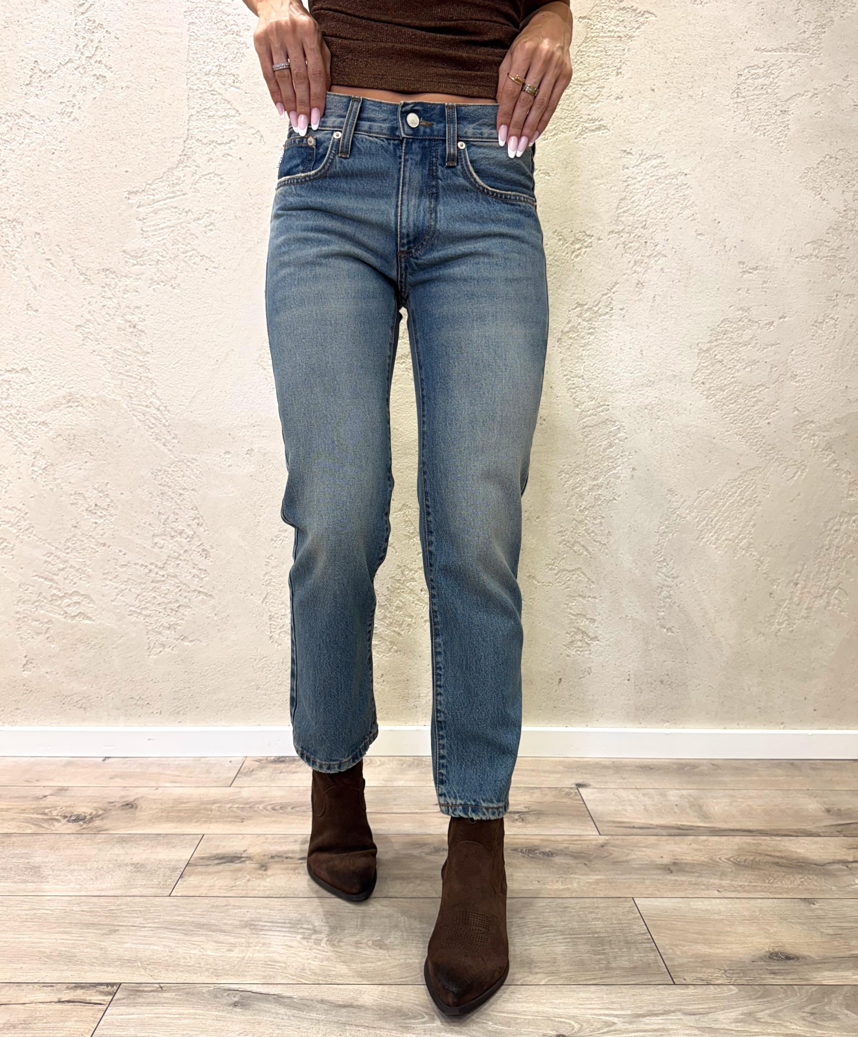 jeans modello zeke DF5058 DENIM VICOLO 