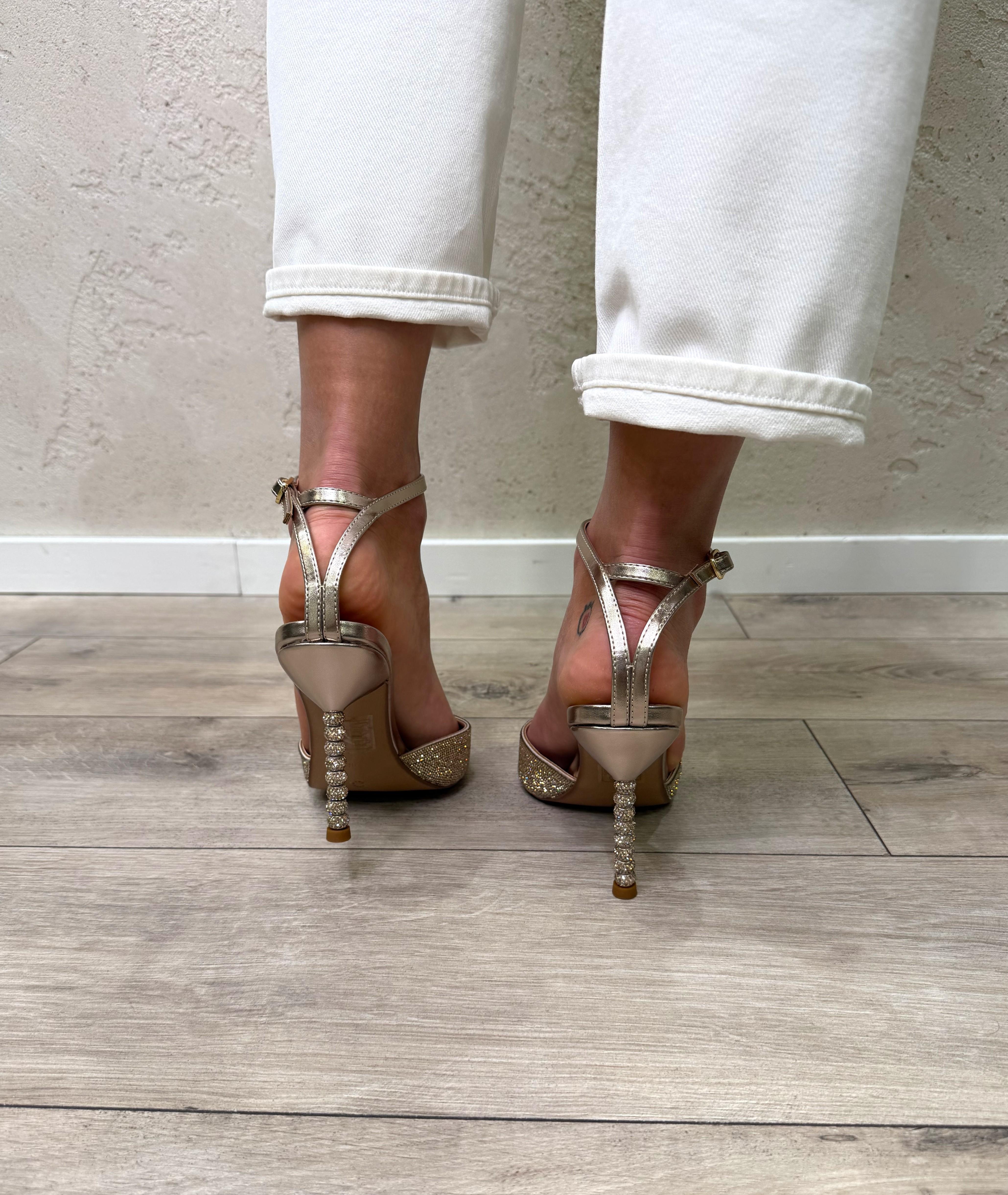 sandalo gioiello JOY625 GOLD OVYE' 