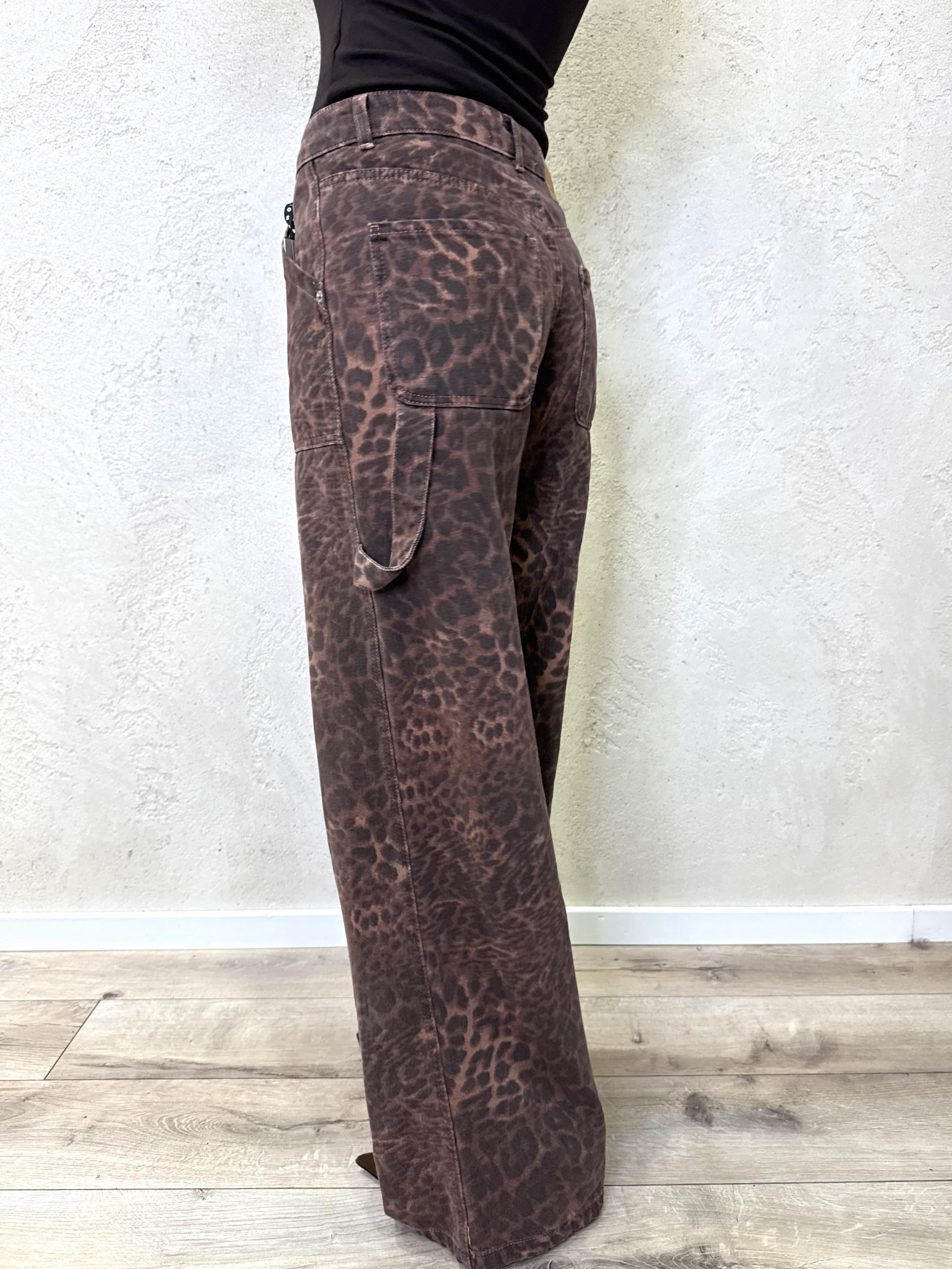 jeans gamba larga modello work maculato PGZ-P106 MACULATO HAVEONE 