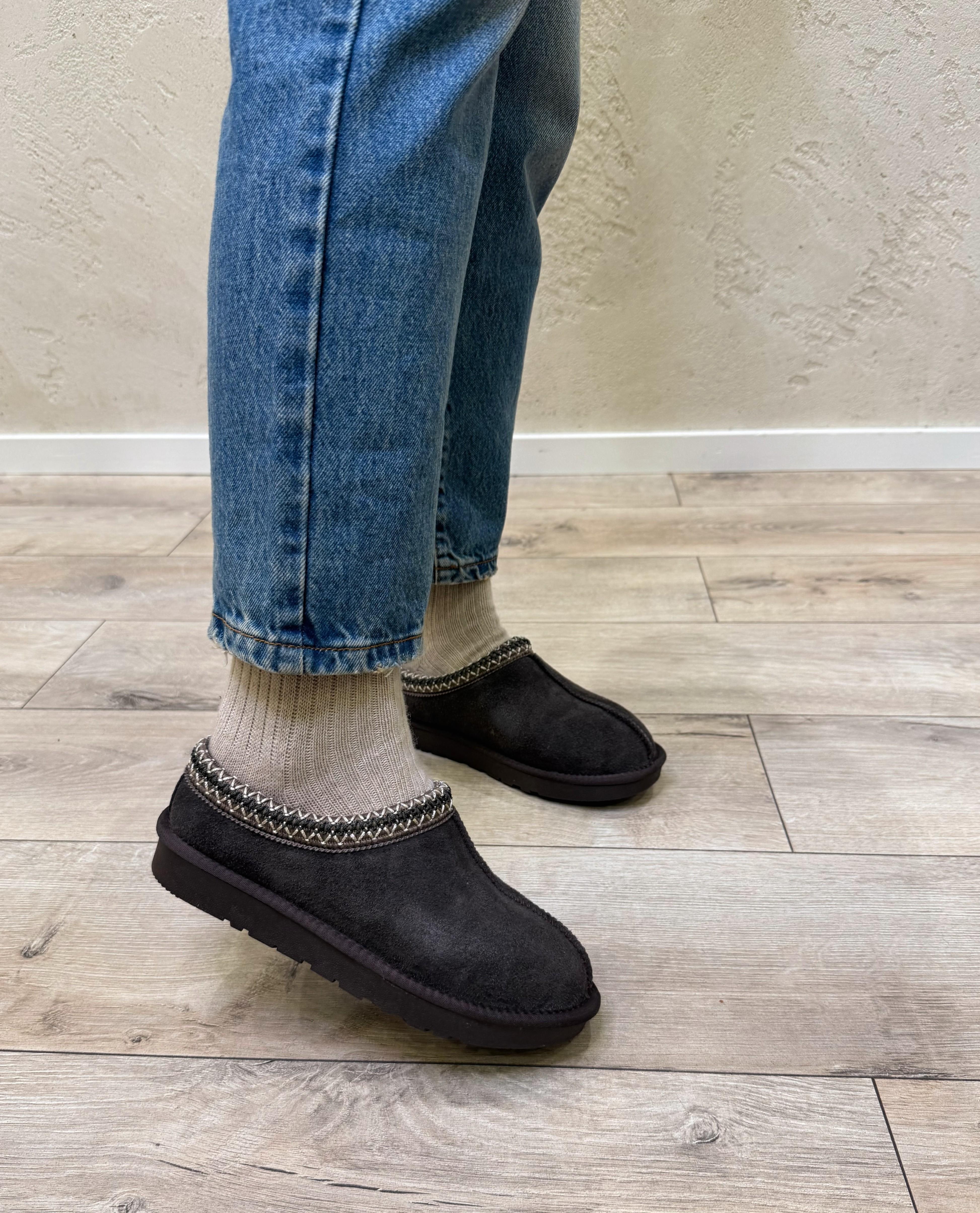 mules in camoscio 1203 MORO OVYE' 