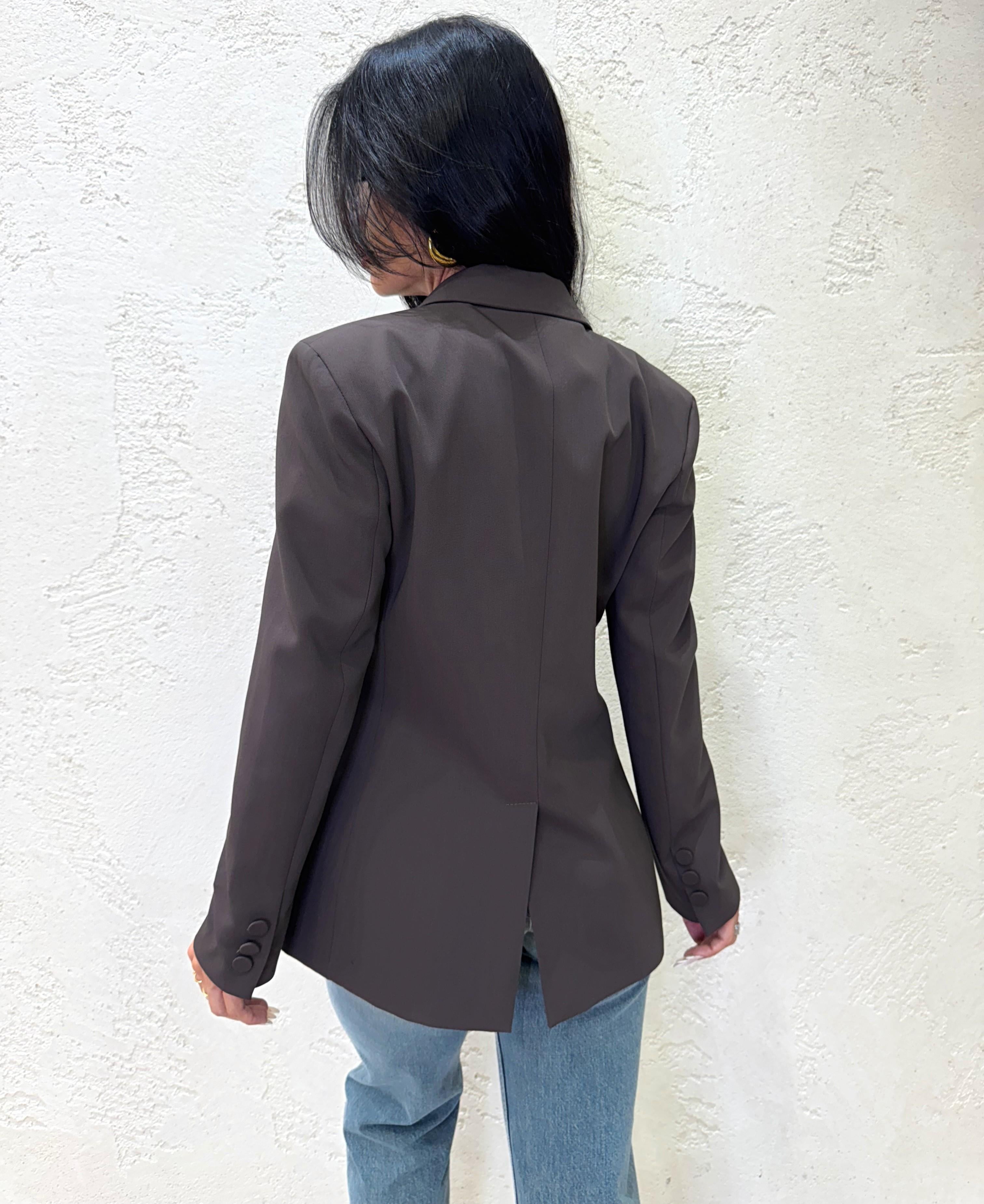 blazer sfiancato TF0369 MORO VICOLO 