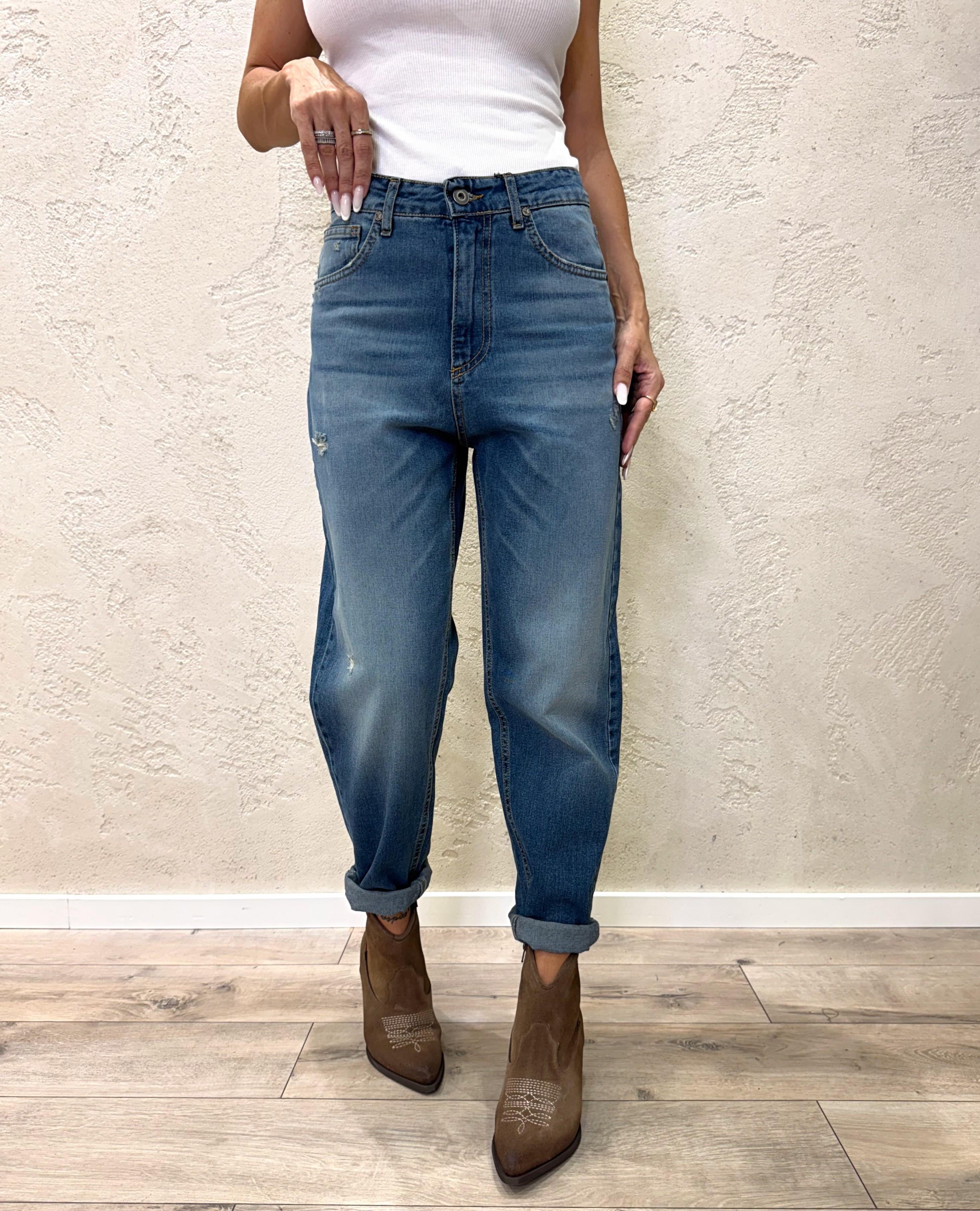 jeans modello ursula carrot fit URSULA JEANS SUSY MIX 