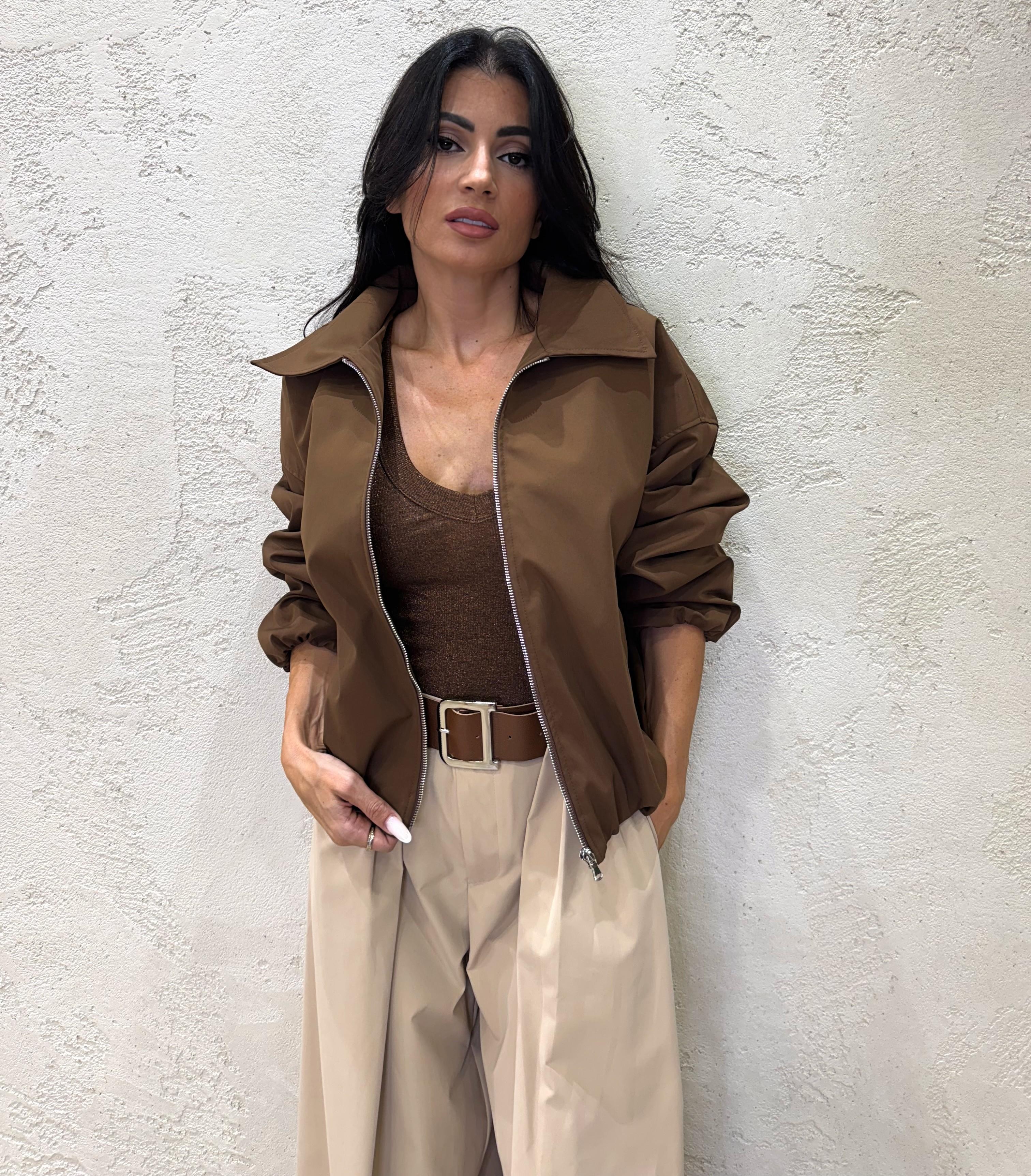giubbino bomber GBOMBER MARRONE ELEVI 