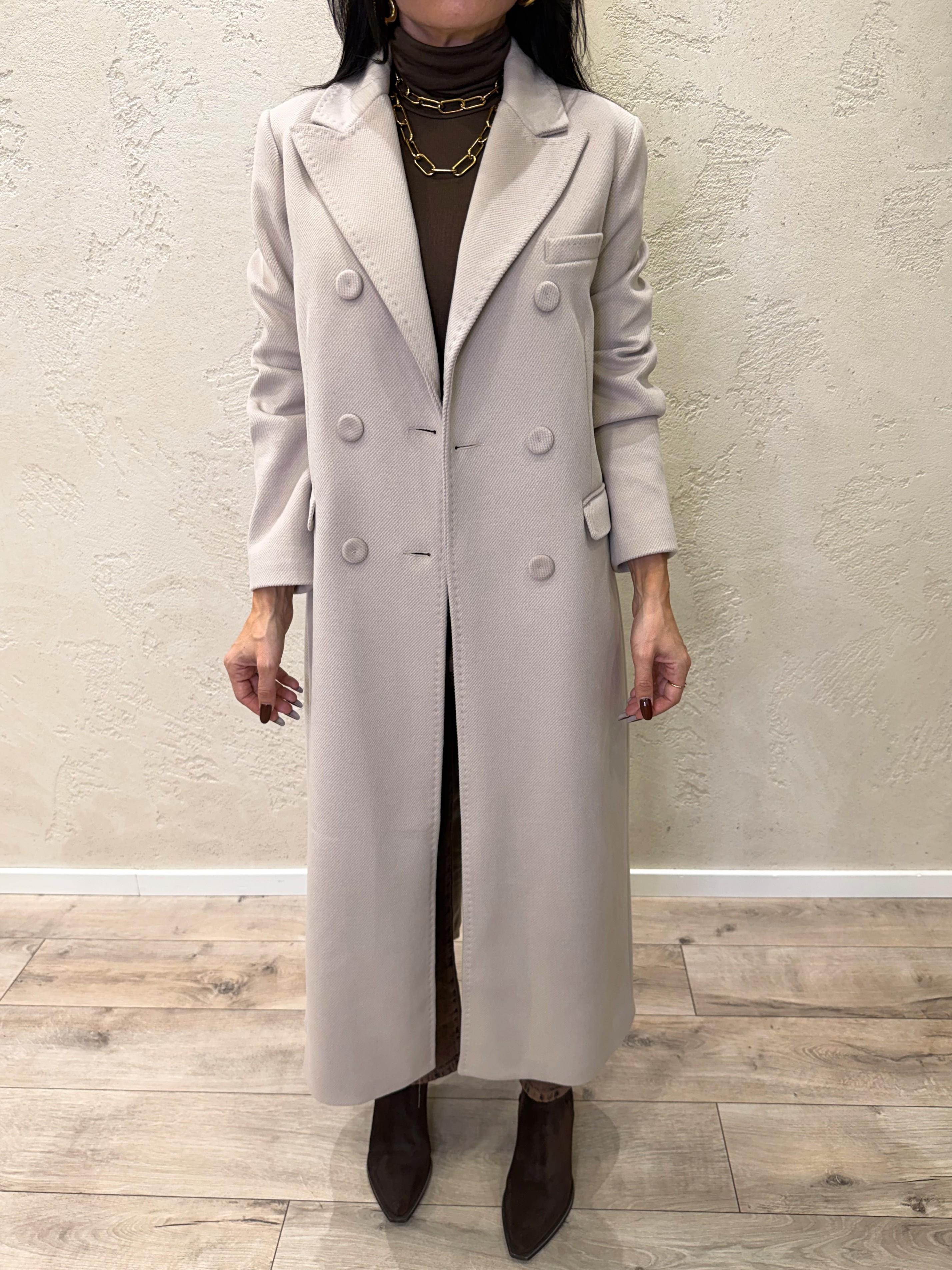 cappotto lungo doppio petto CAPPOTTODP NATURALE ELEVI 