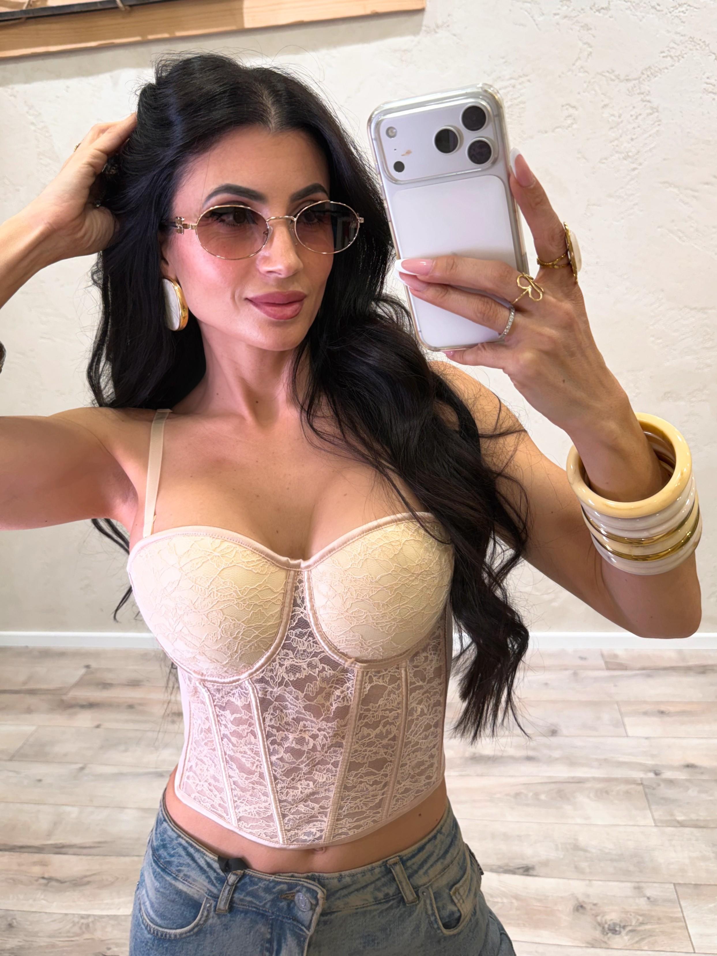 occhiale da sole modello "mon cherie" MONCHERIE MARRONE ELEVI 