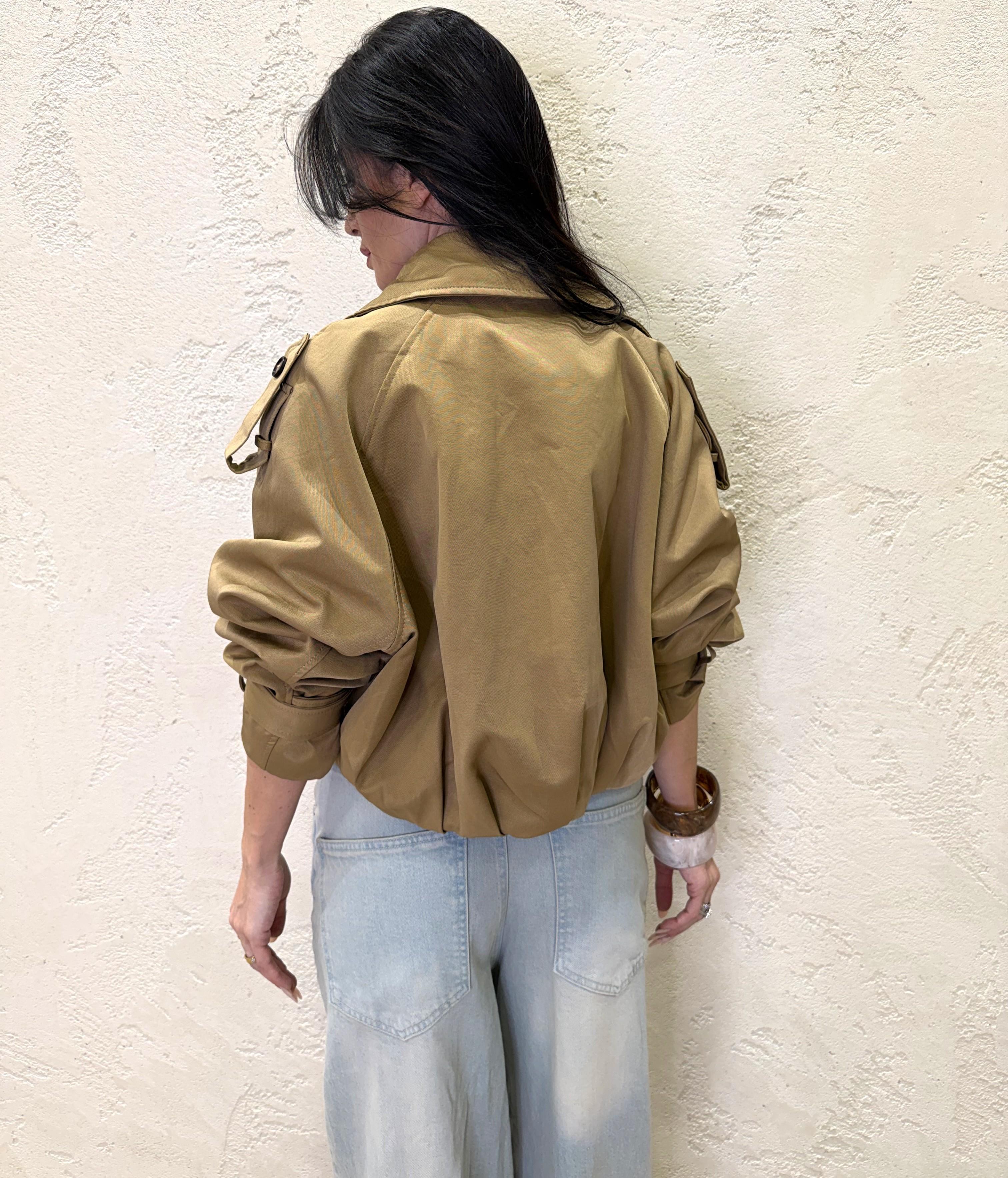 trench a bomber crop 38550 CAMEL TENSIONE IN 