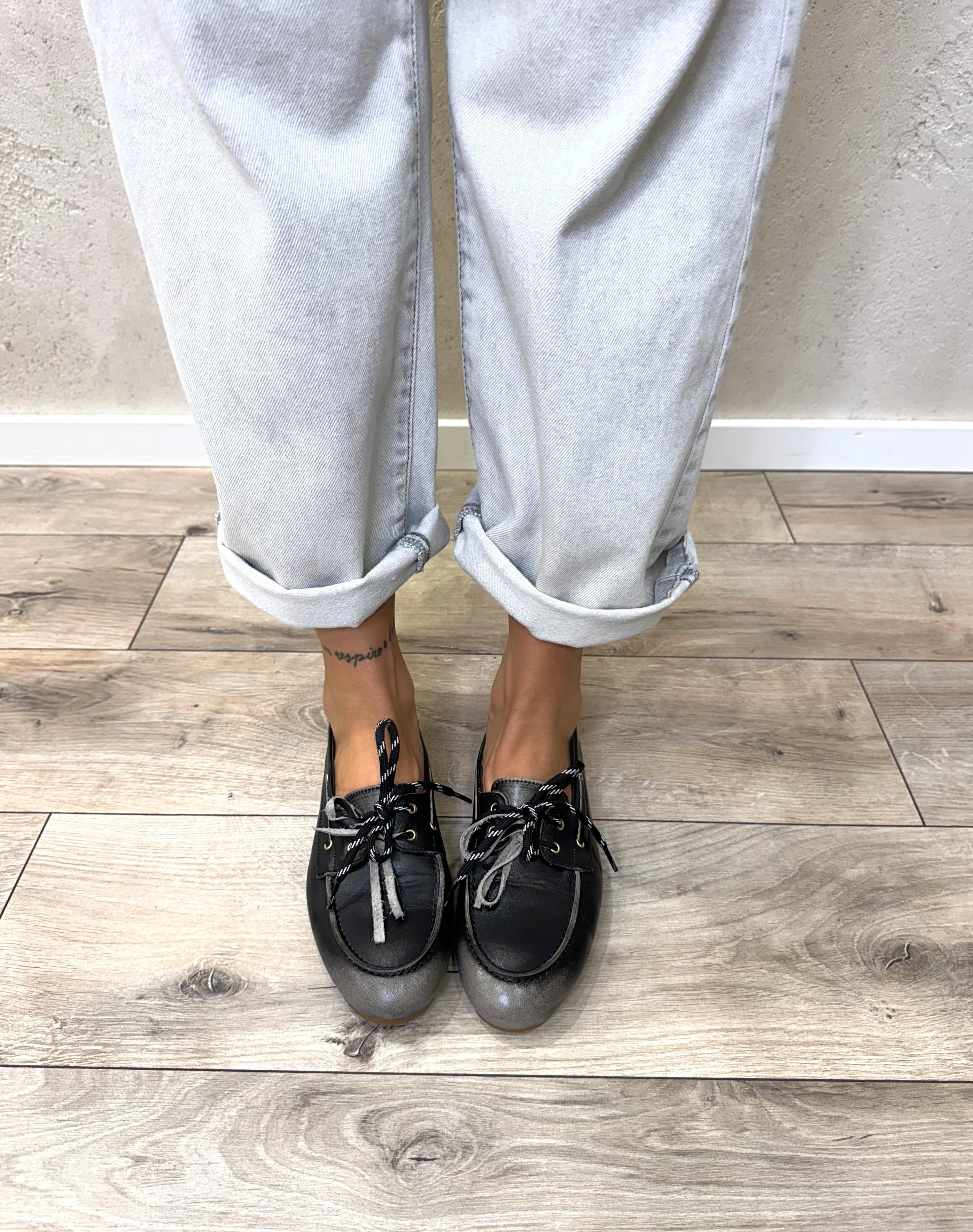 mocassino in pelle SM90 DELFINO OVYE' 