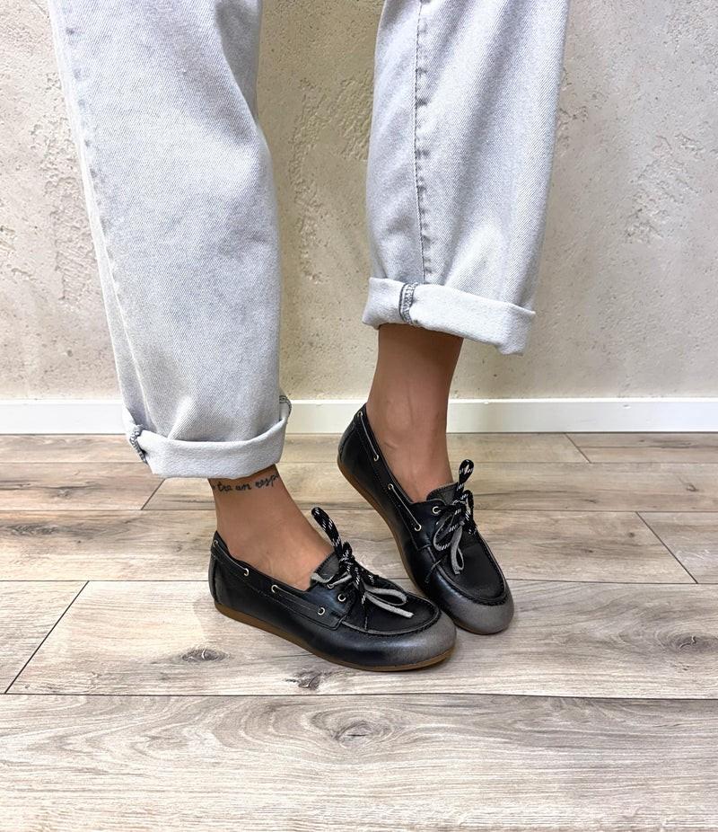 mocassino in pelle SM90 DELFINO OVYE' 