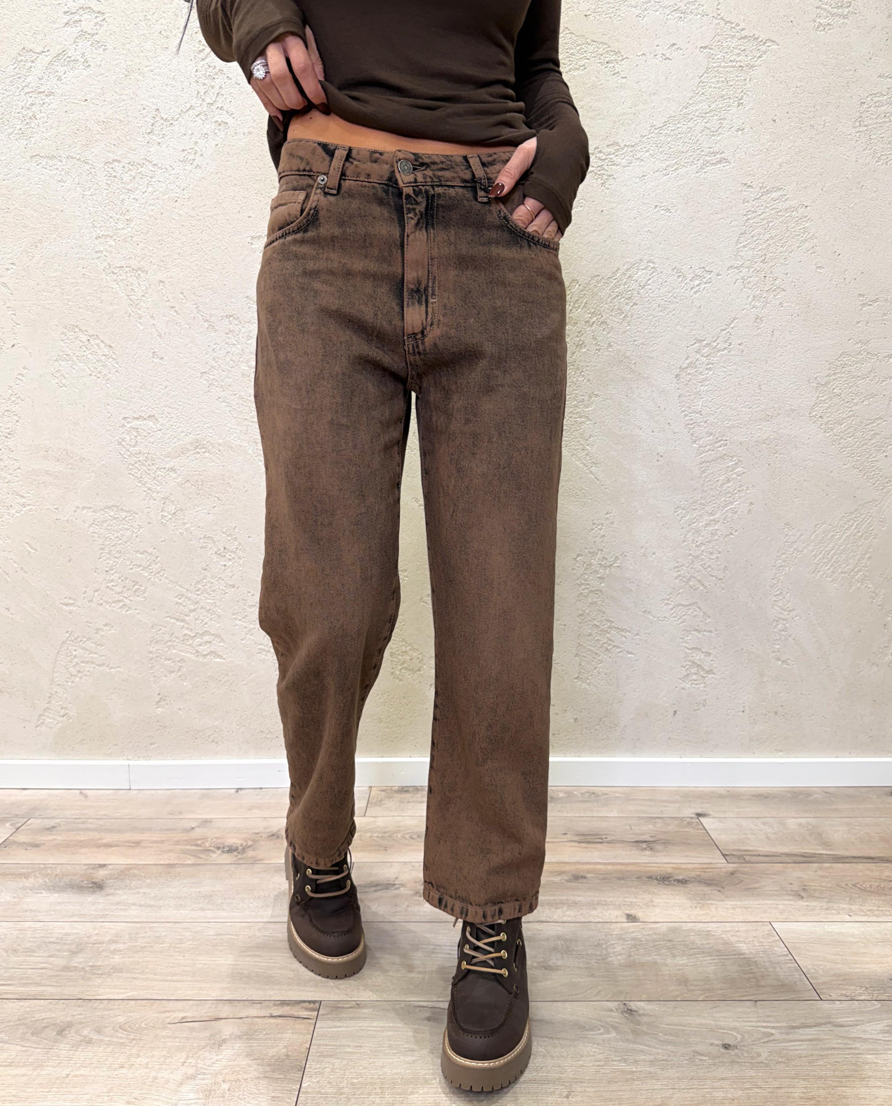 jeans modello tom a gamba dritta TOM-MOKA MOKA TENSIONE IN 