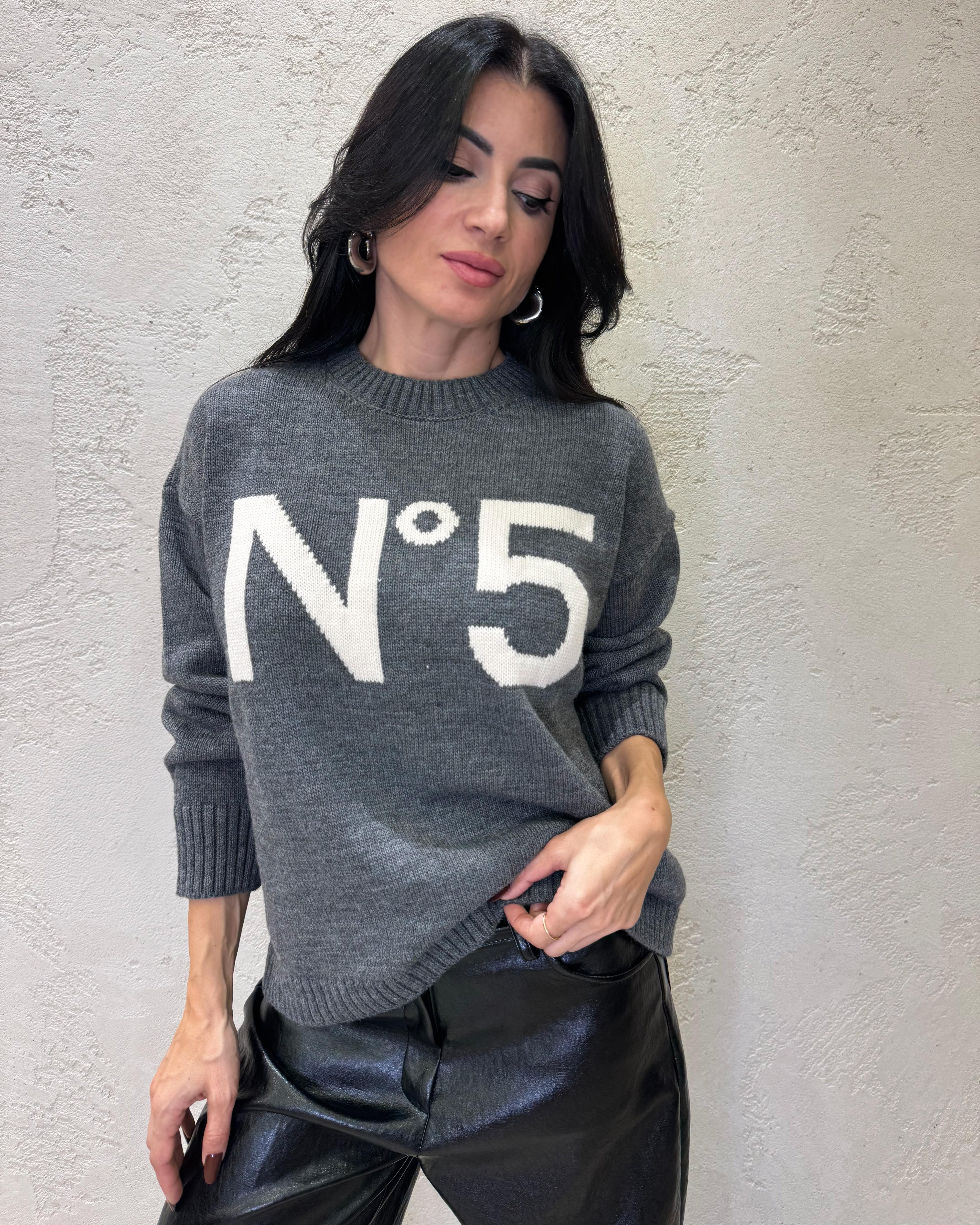 pull n5 W5HMJ56A400 GRIGIO TENSIONE IN 