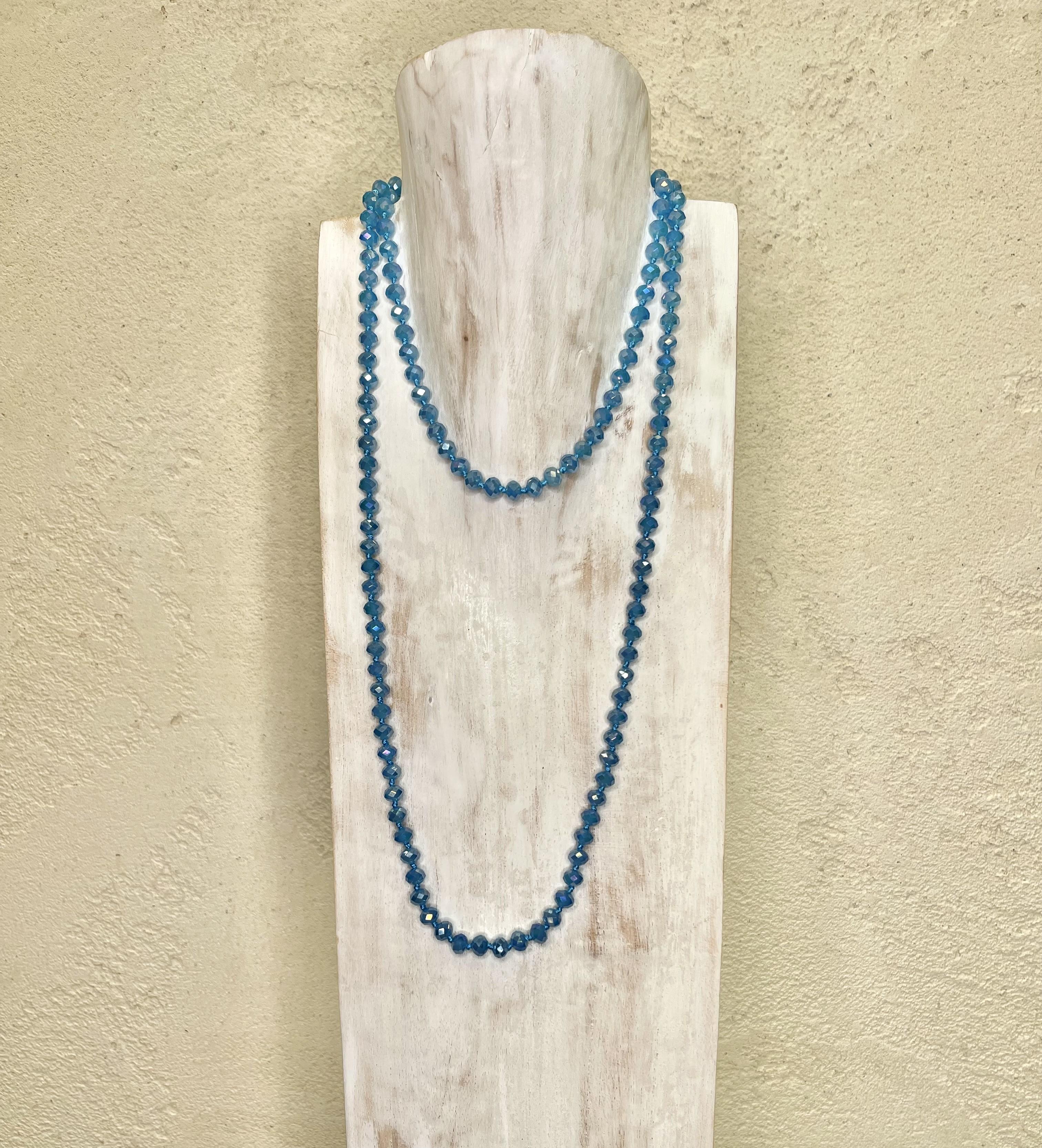 collana con cristalli grandi COLCRIGRN CIELO ELEVI 