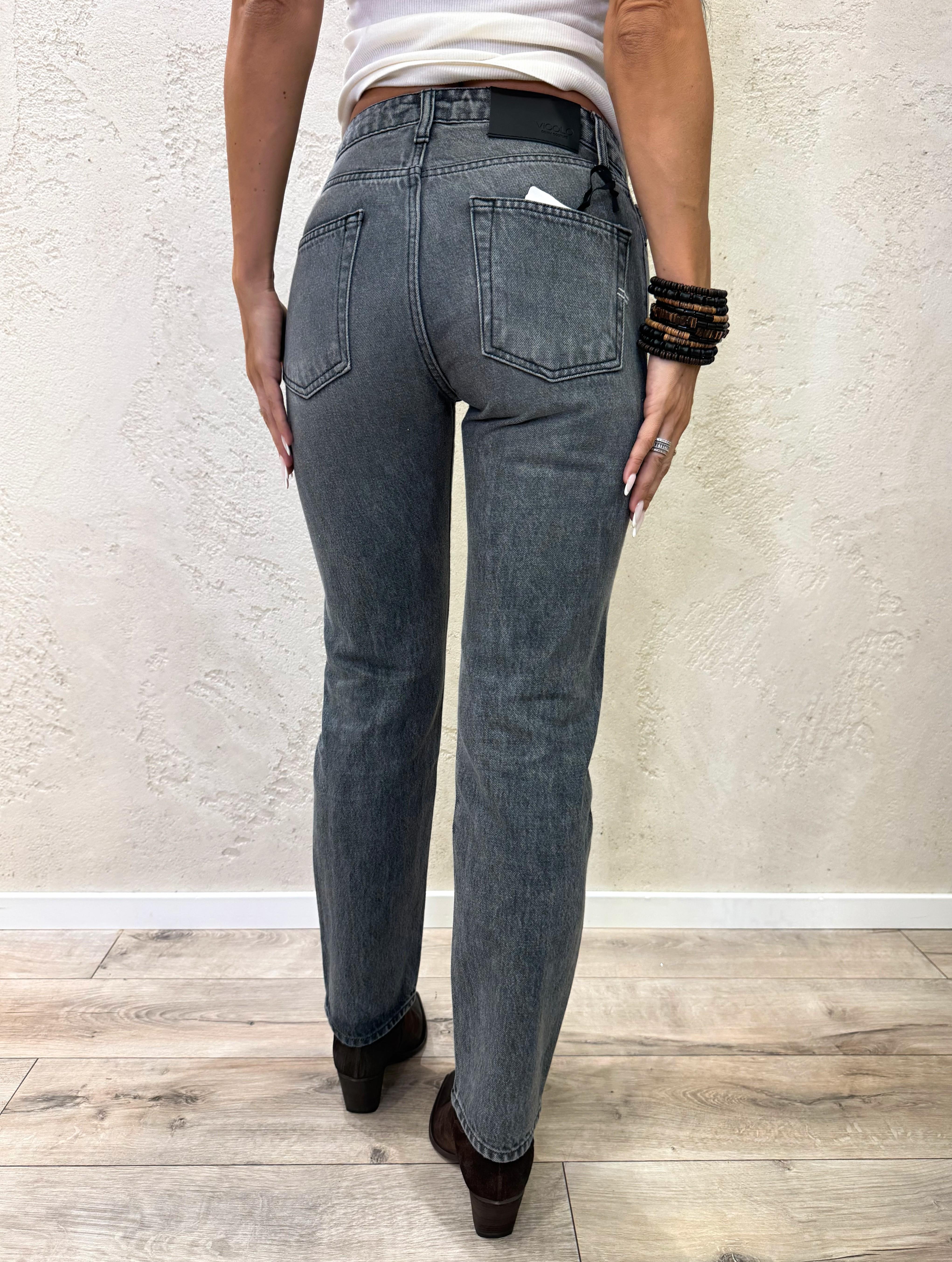 jeans modello zoe DF5043 GRIGIO VICOLO 