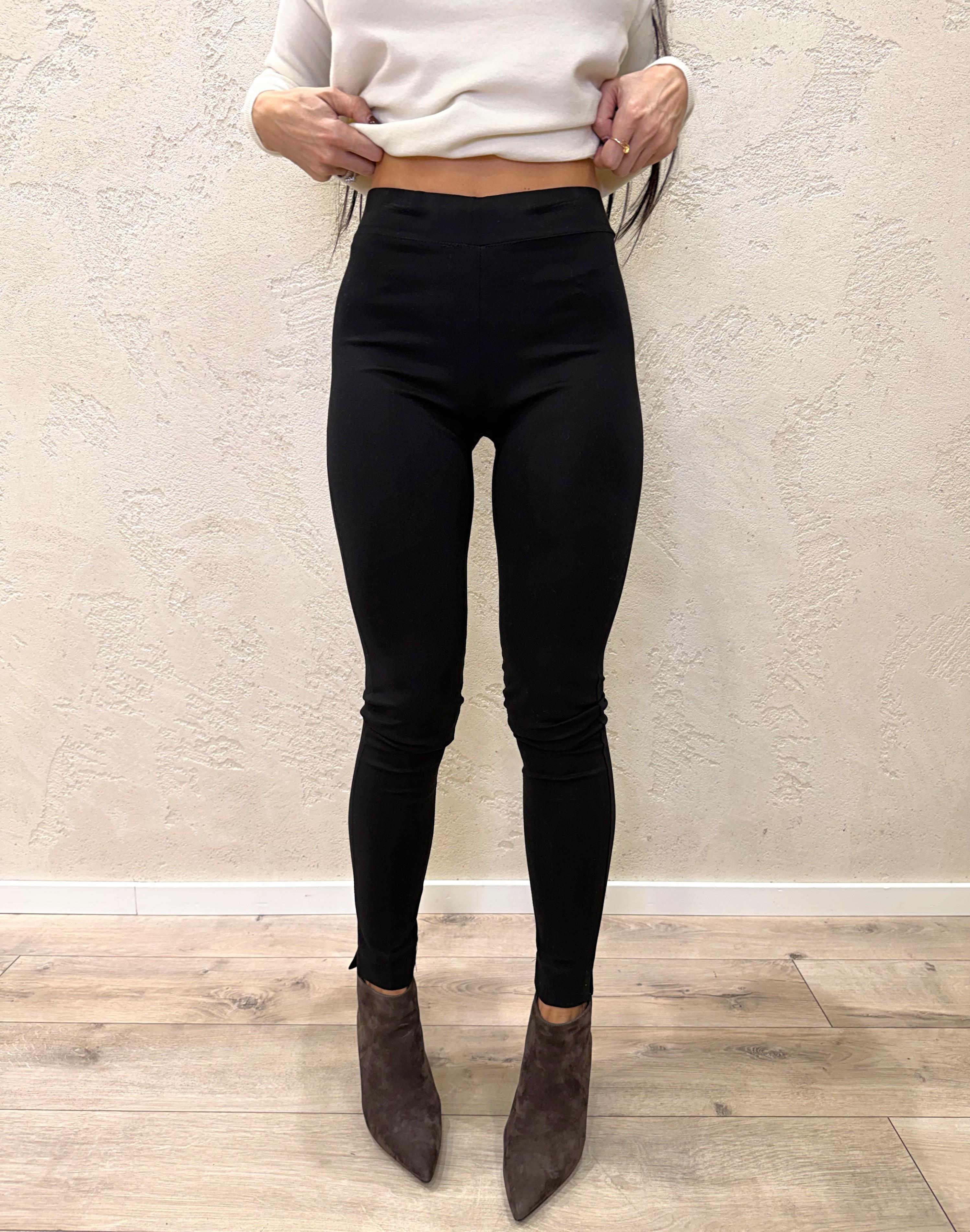 leggins in punto milano PJK-P278 NERO HAVEONE 