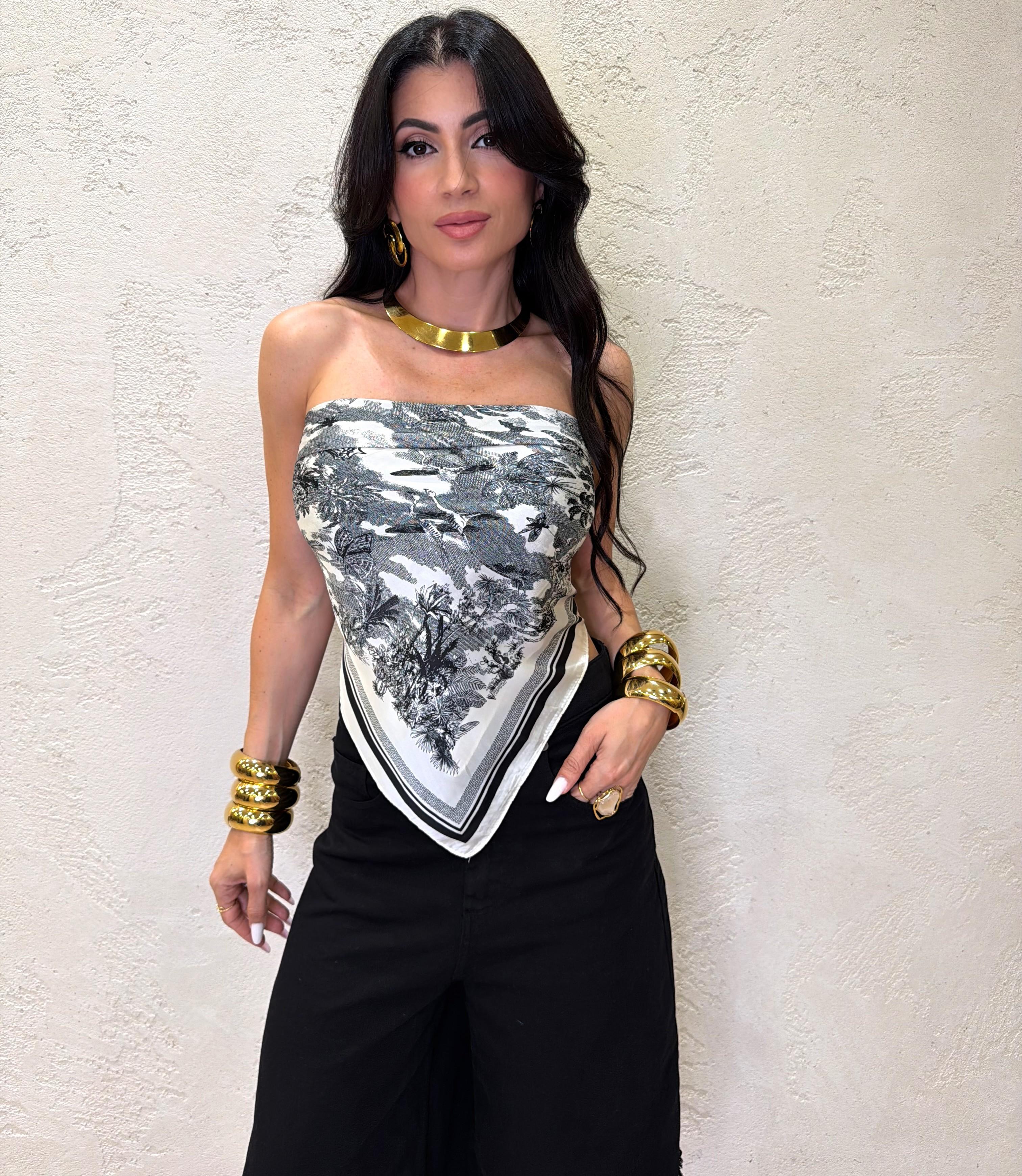 foulard palm fantasia dior FOUL-DIOR-PALM NERO ELEVI 