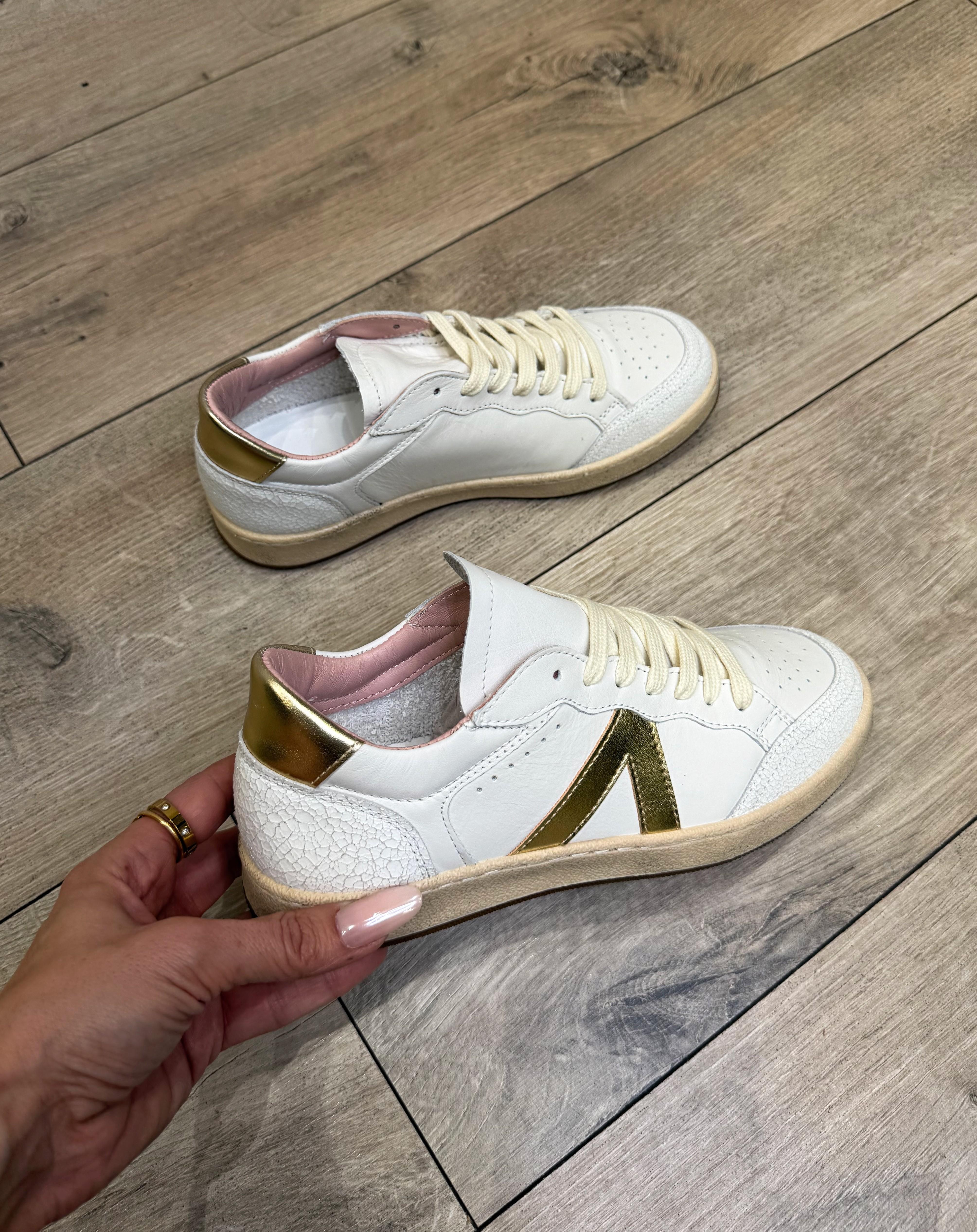sneakers in pelle 70/SPECIAL02 PLATINO DIVINE FOLLIE 