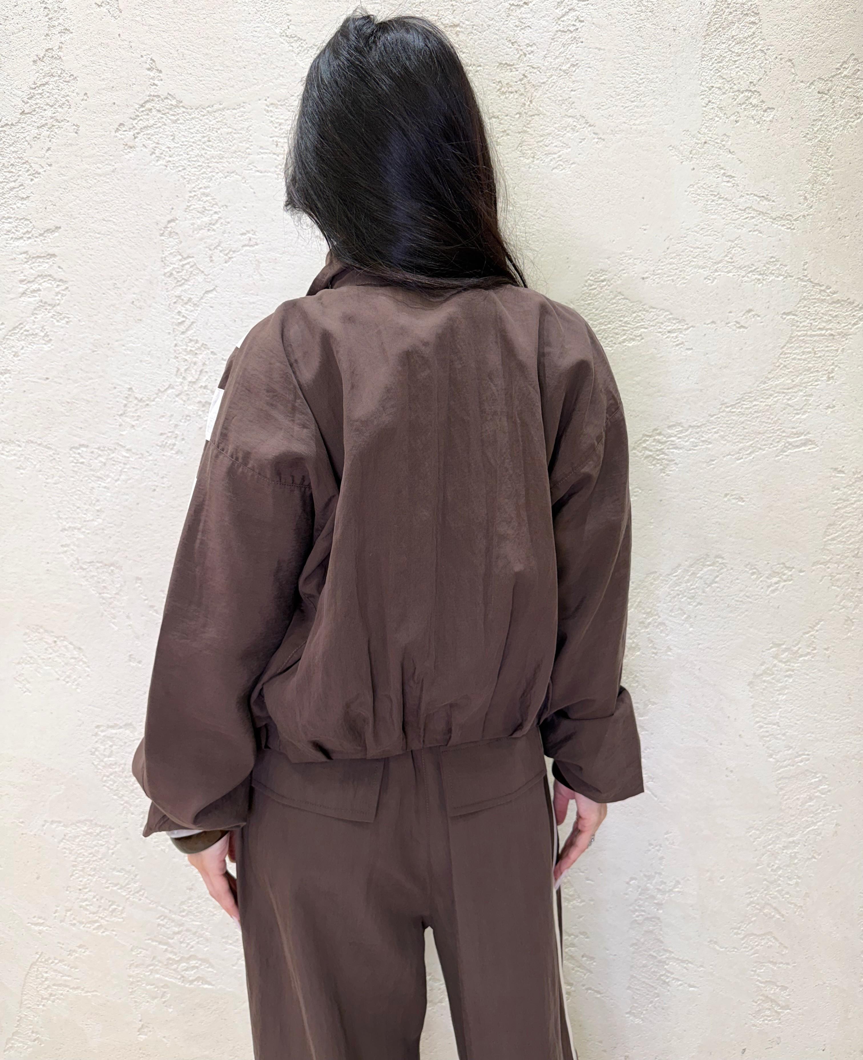 giacchino a bomber in tessuto tecnico TAB1740 MORO/BURRO VICOLO 