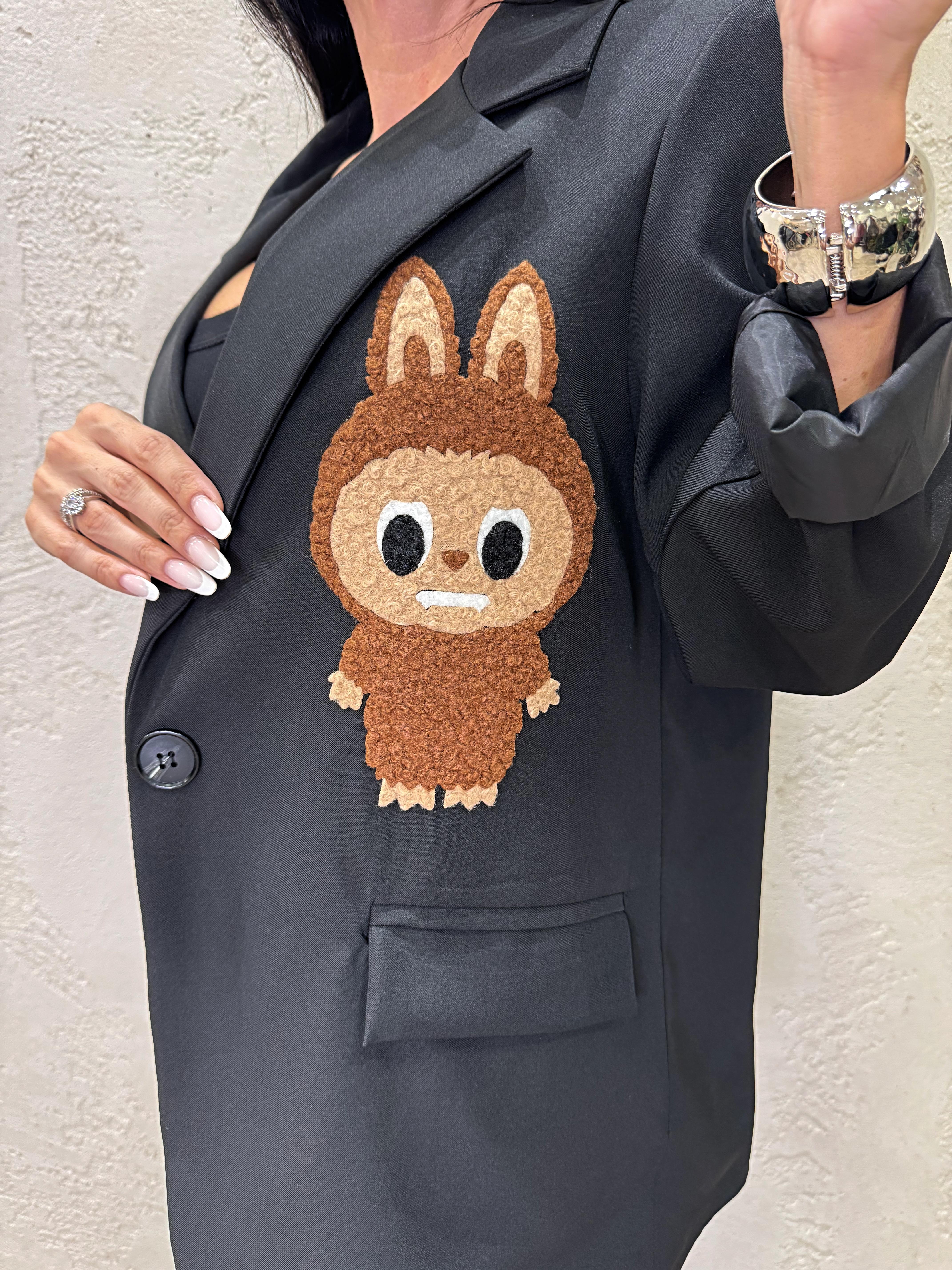 blazer over labubu BLAZLABUBU NERO ELEVI 