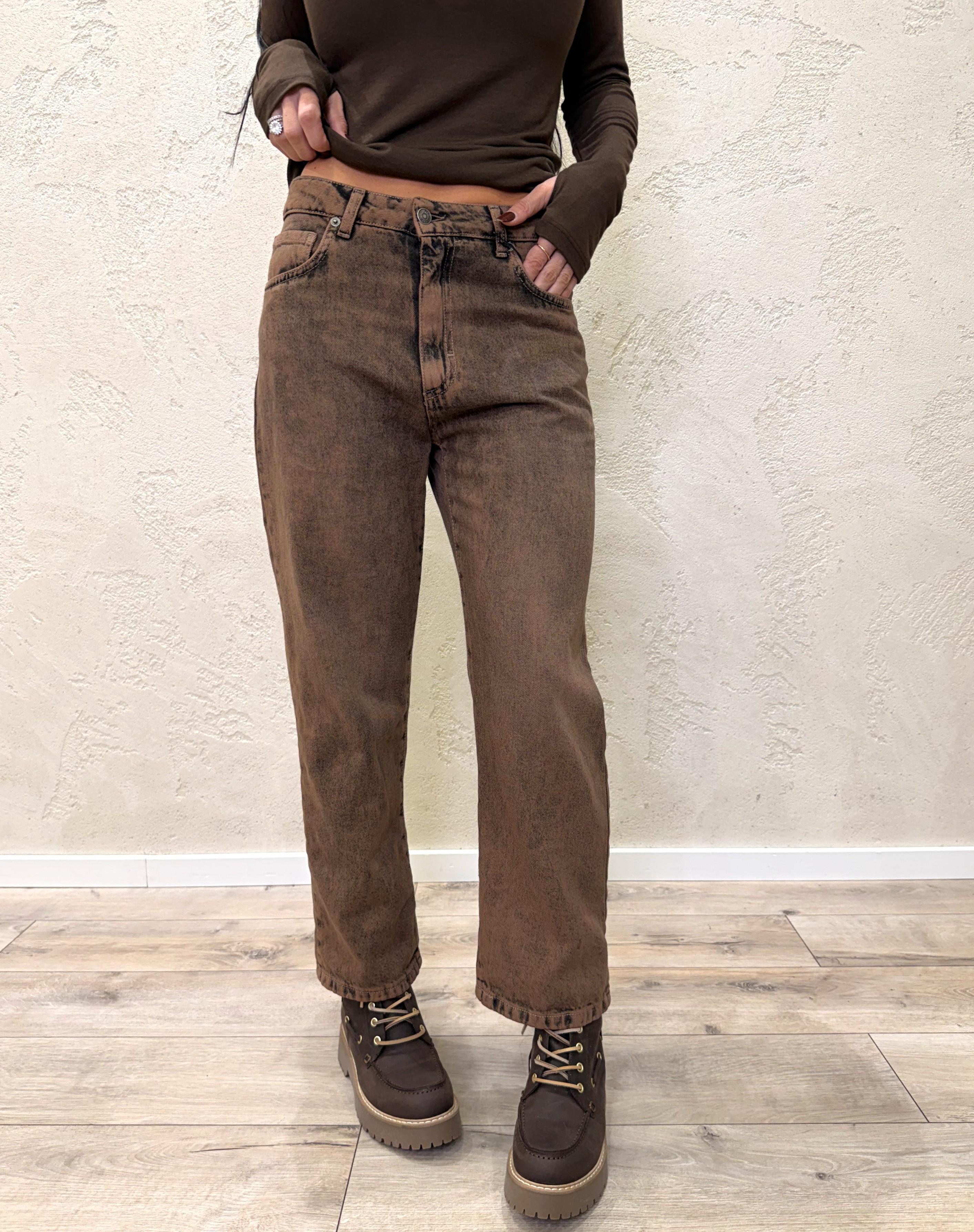 jeans modello tom a gamba dritta TOM-MOKA MOKA TENSIONE IN 