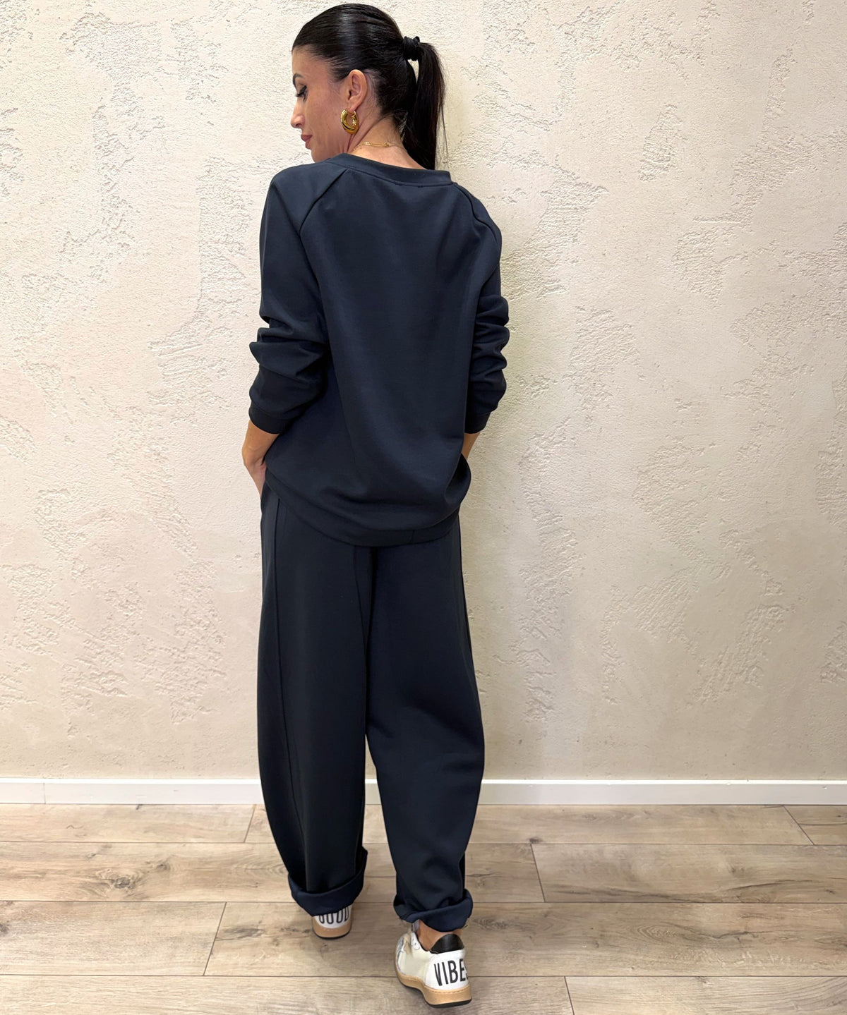 completo coordinato in felpa soft touch