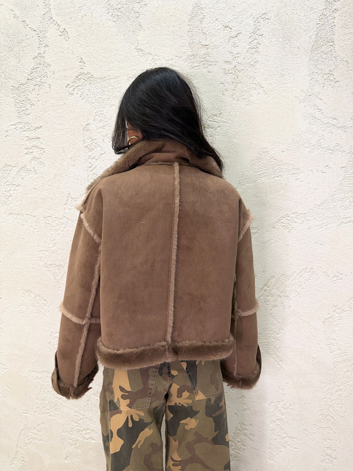 Montone "Aviator" double face