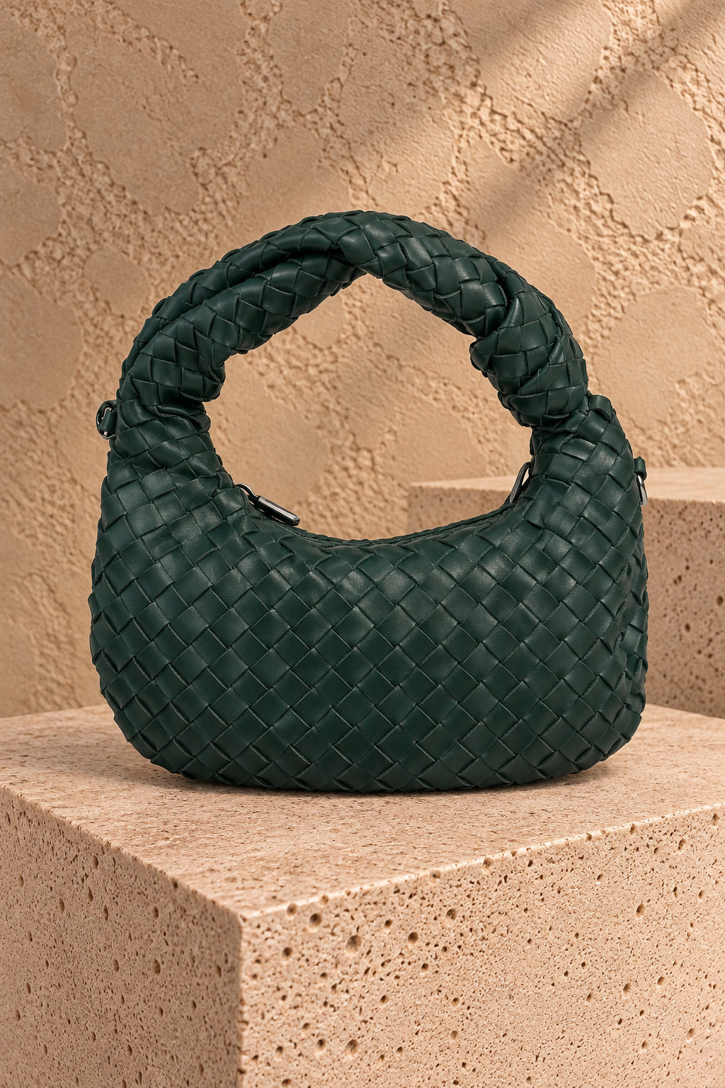Borsa mini "Lia" intrecciata
