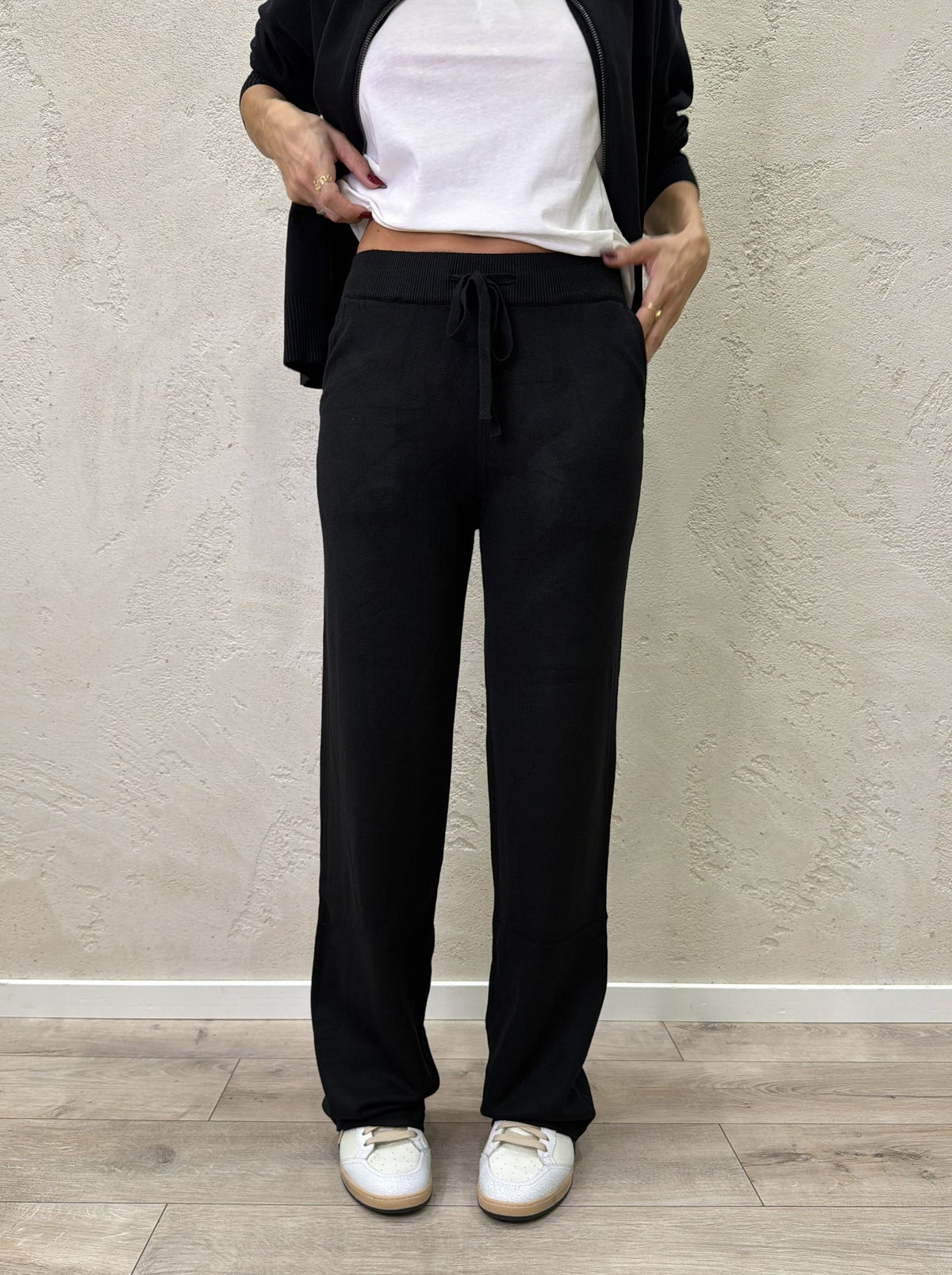 Tuta in maglia "Comfy" zip lunga