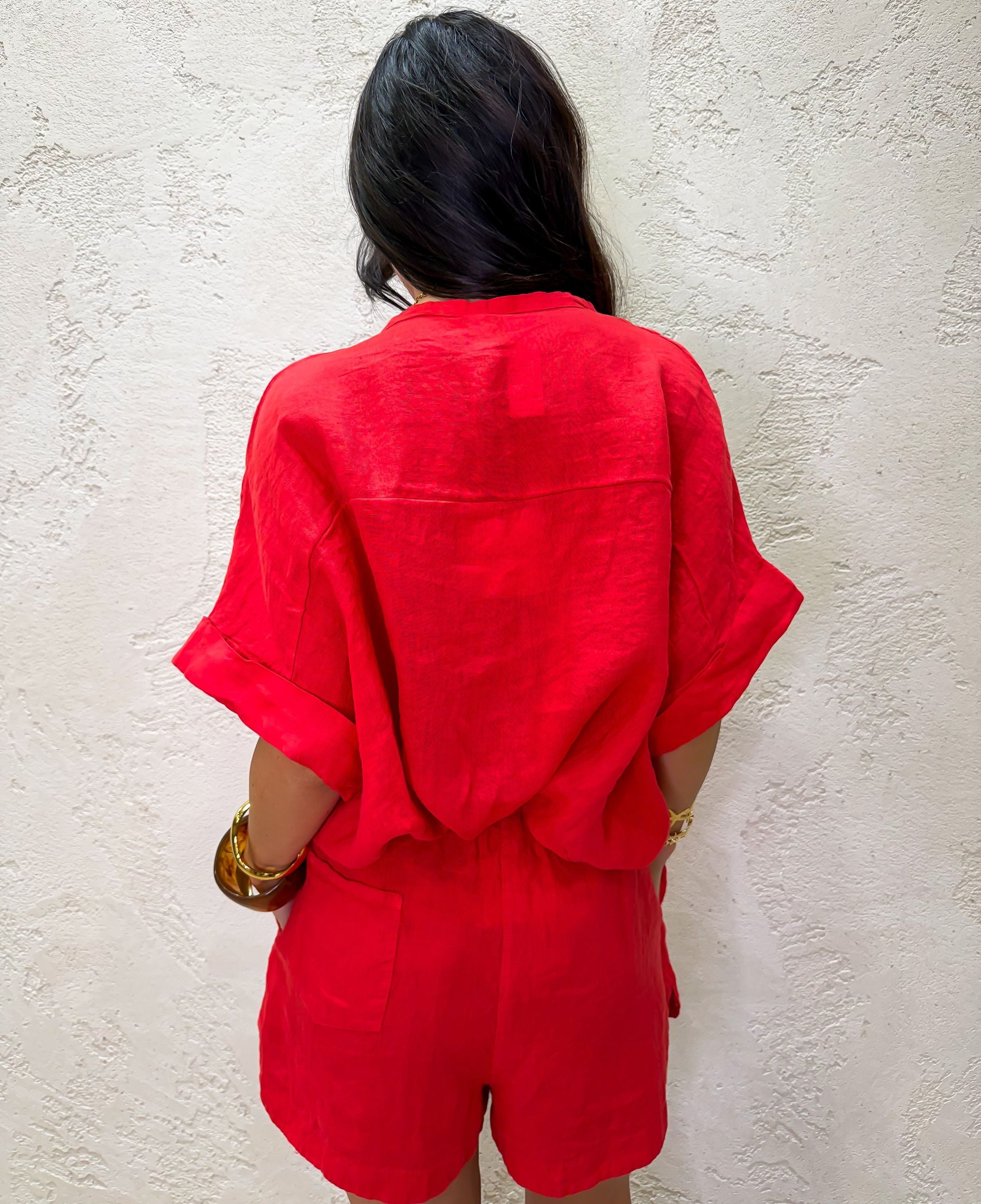 camicia morbida 100% lino