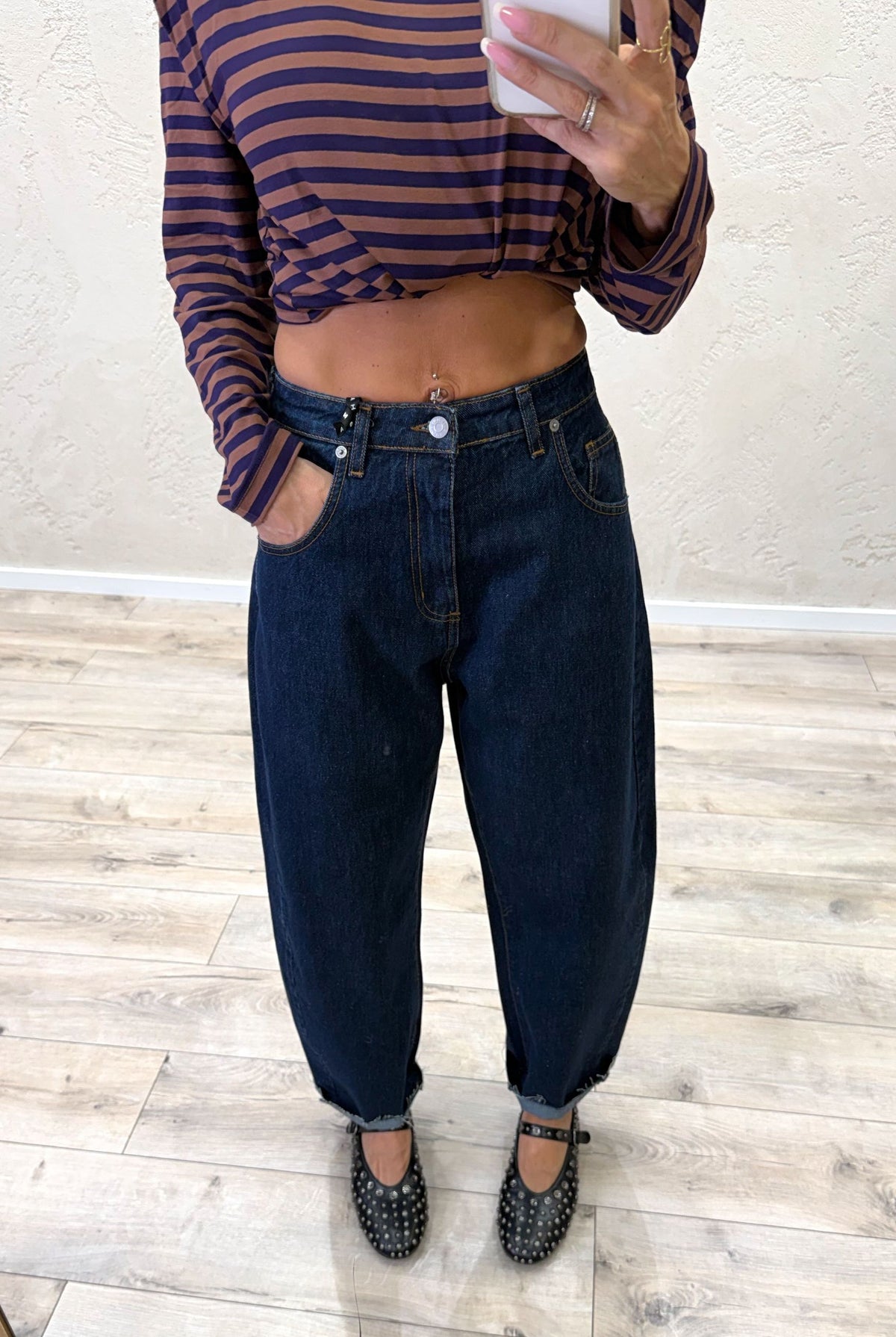 Jeans "Aria" balloon fit