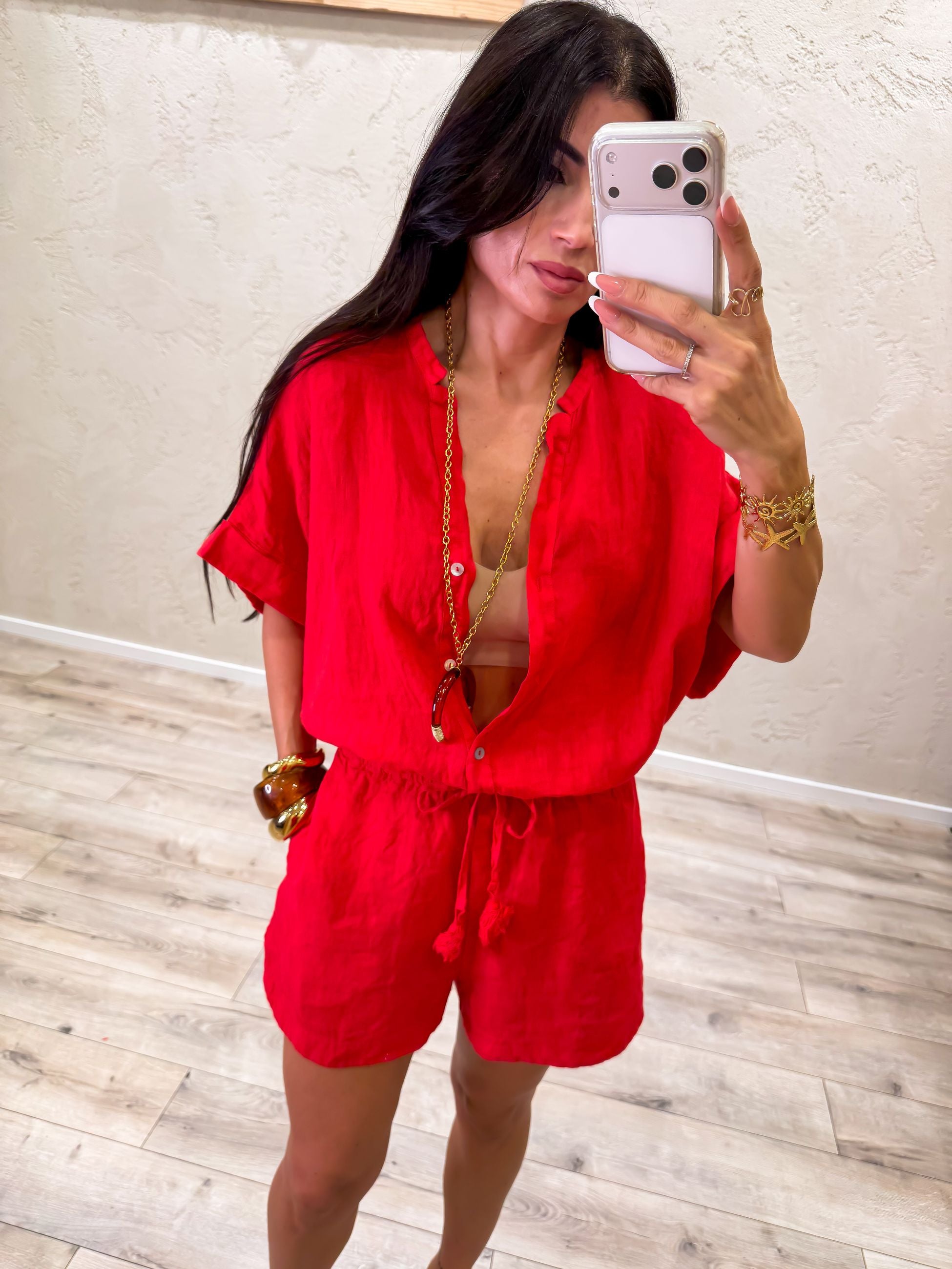 camicia morbida 100% lino