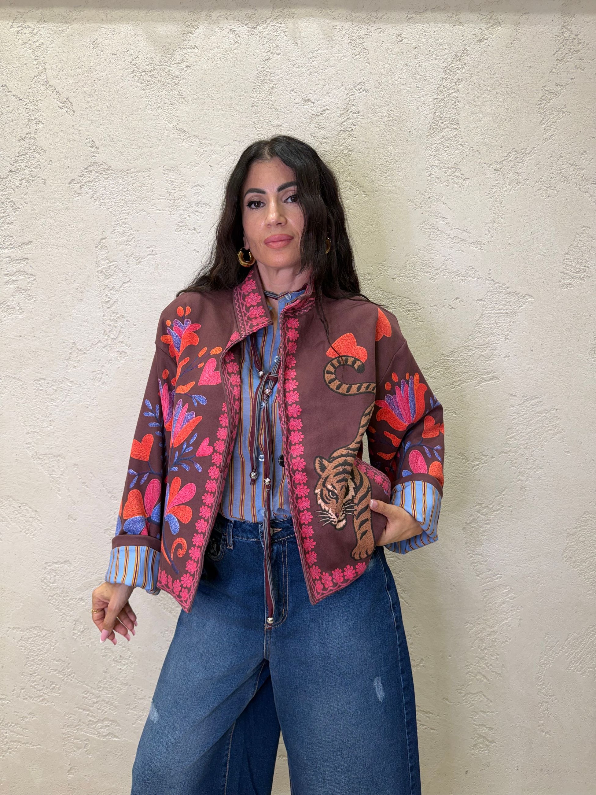 Bomber kimono "Nomad" tiger