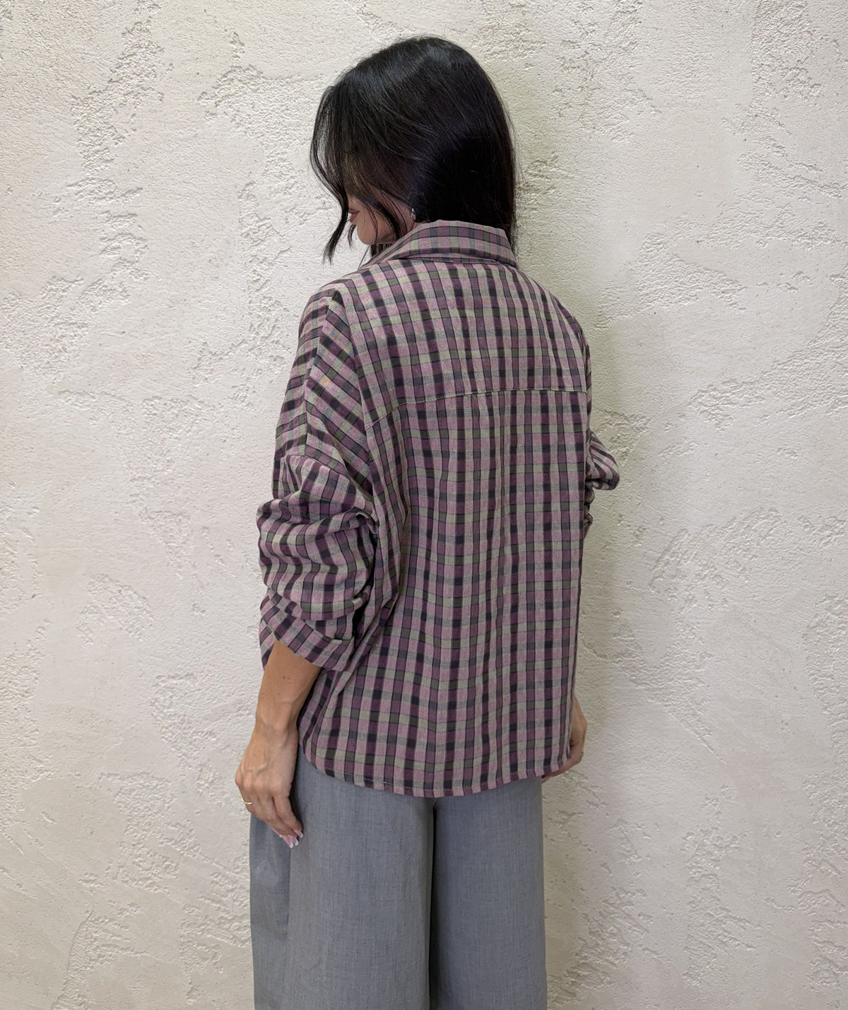 Camicia over a quadri