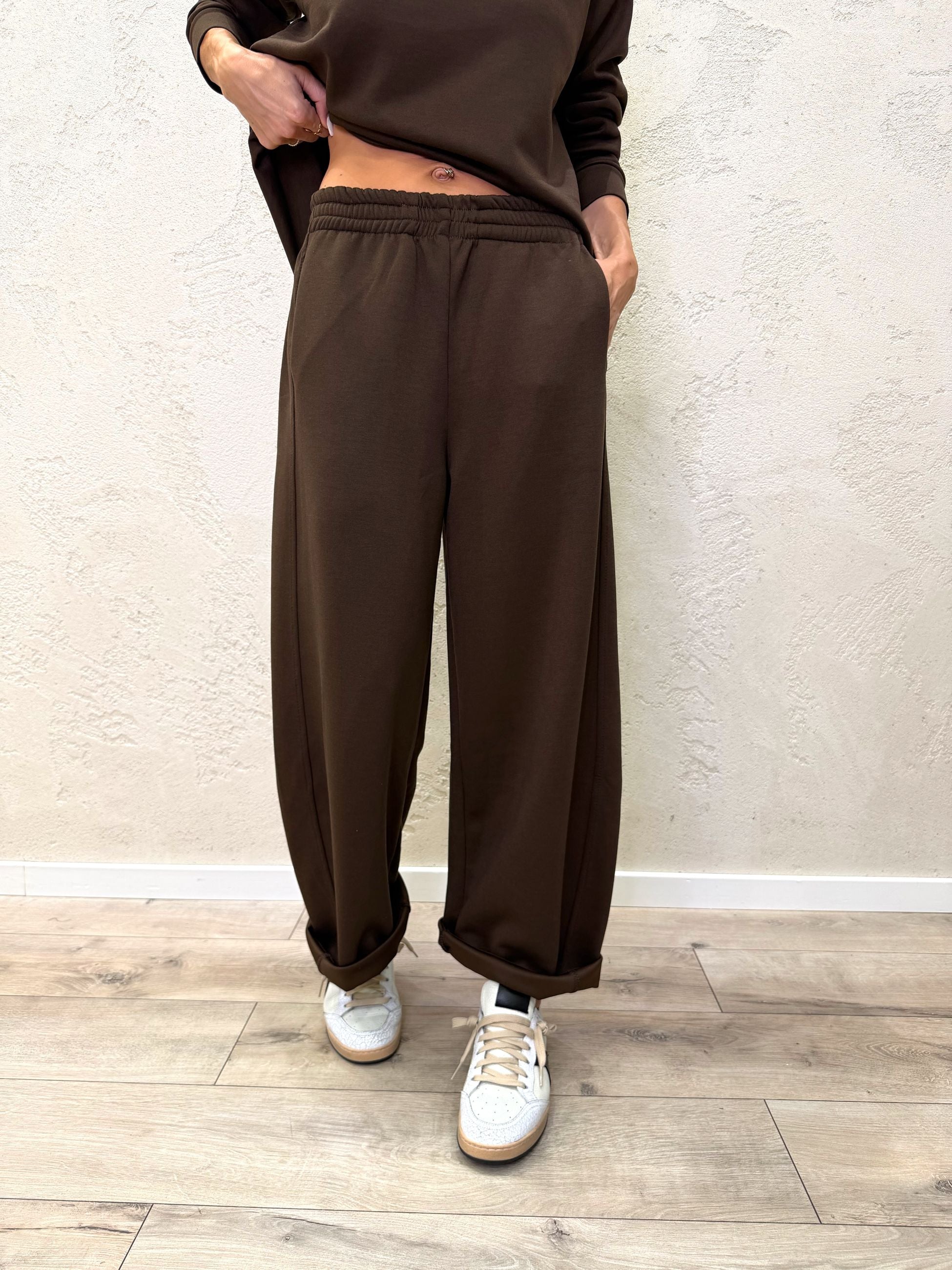 completo coordinato in felpa soft touch